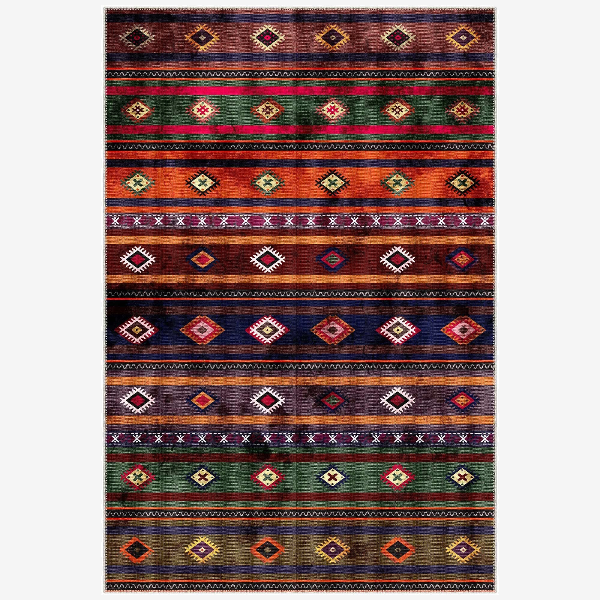 Lyon Machine Washable Area Rug