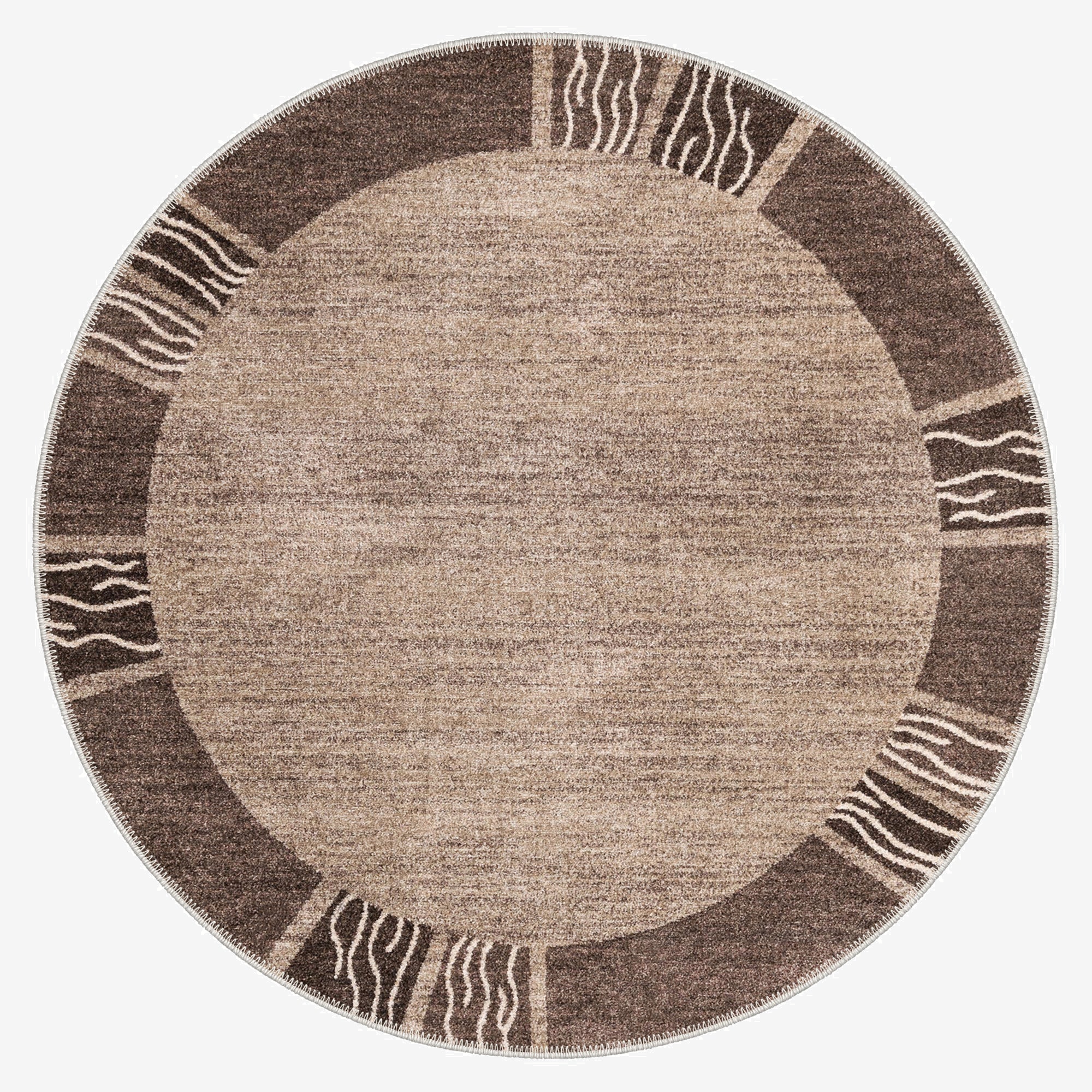 Zugspitze Machine Washable Area Rug