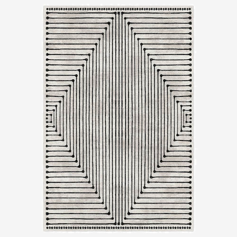 Ossa Machine Washable Area Rug