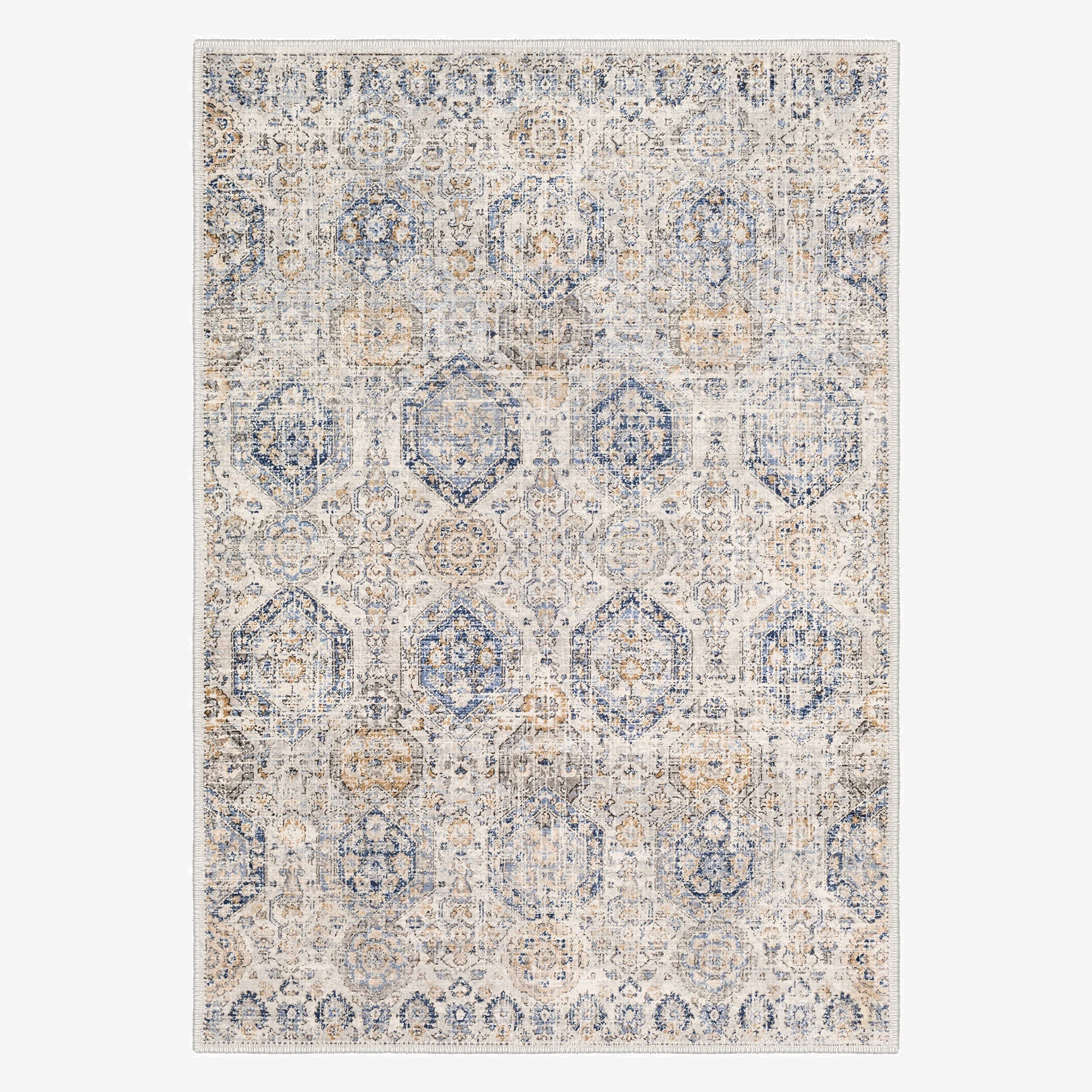 Narodnaya Machine Washable Area Rug