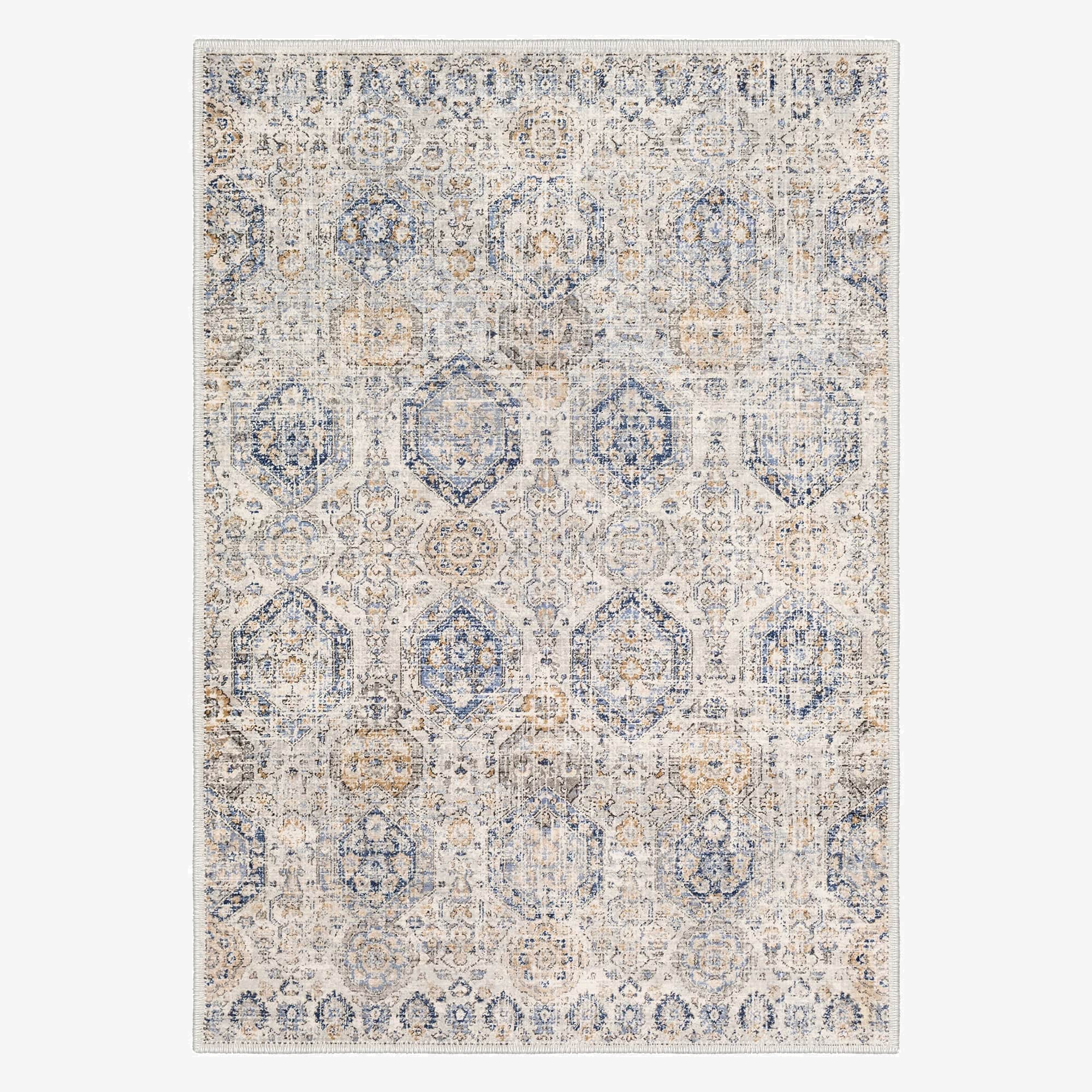 Narodnaya Machine Washable Area Rug