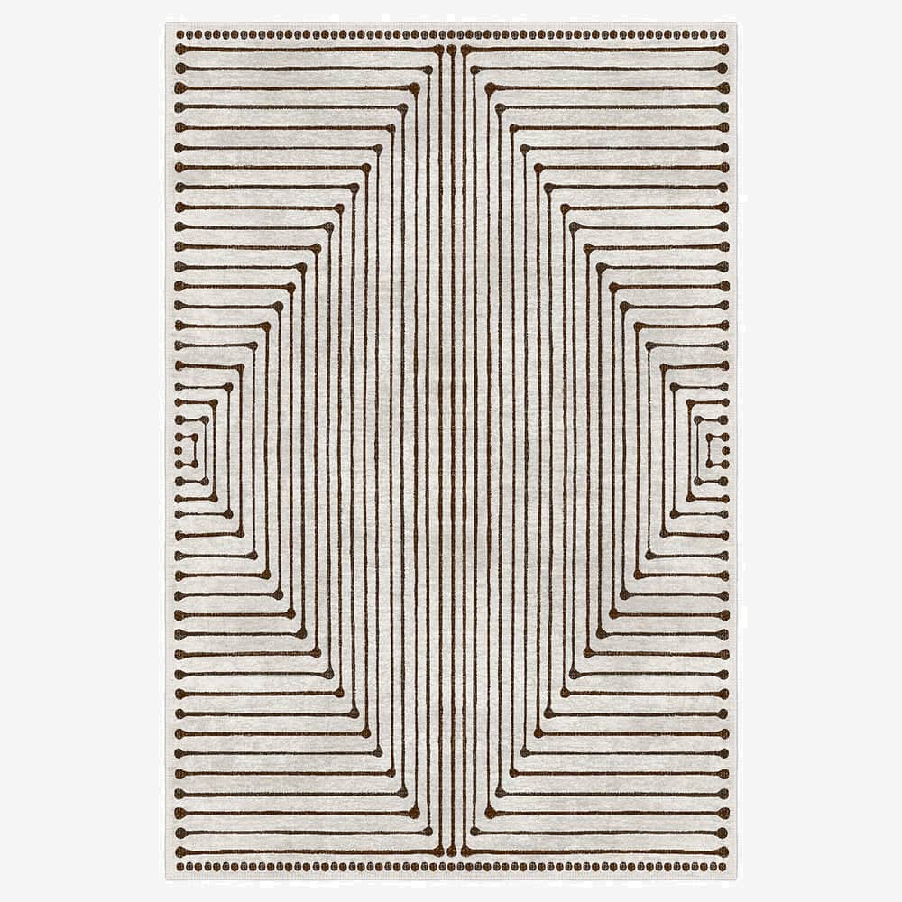 Monte Machine Washable Area Rug