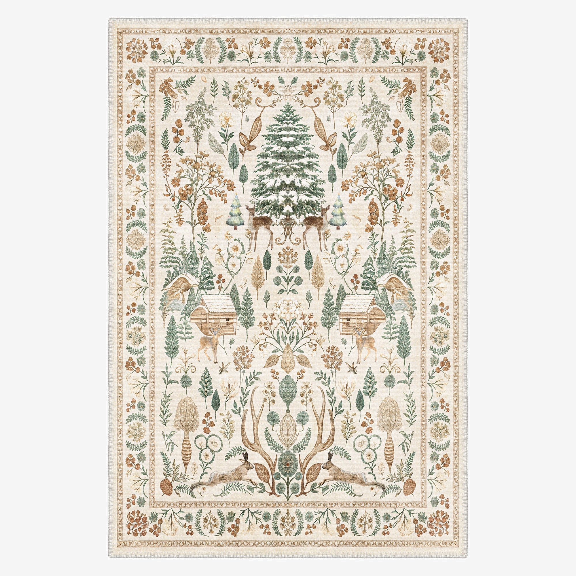 Toluca Machine Washable Area Rug