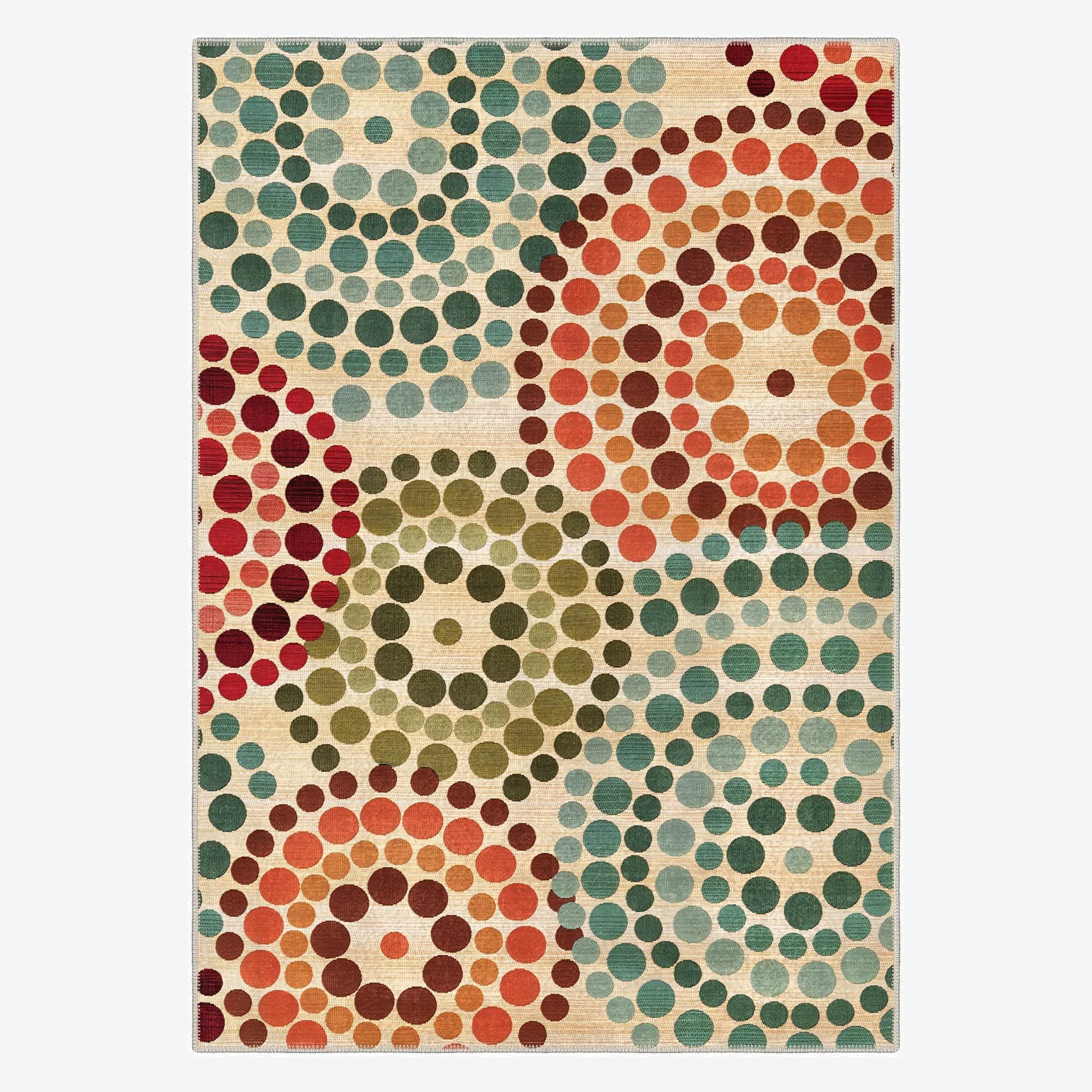Haleakala Machine Washable Area Rug