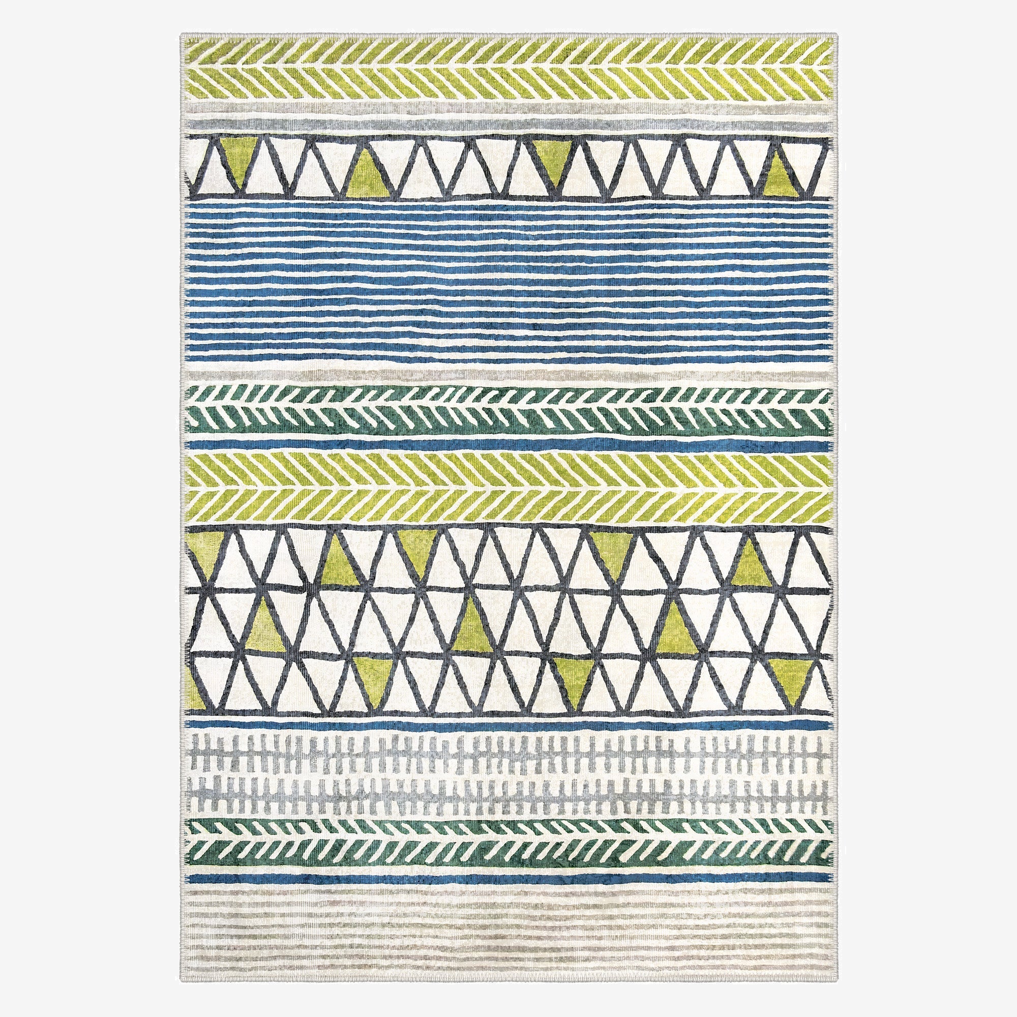 Aspiring Machine Washable Area Rug