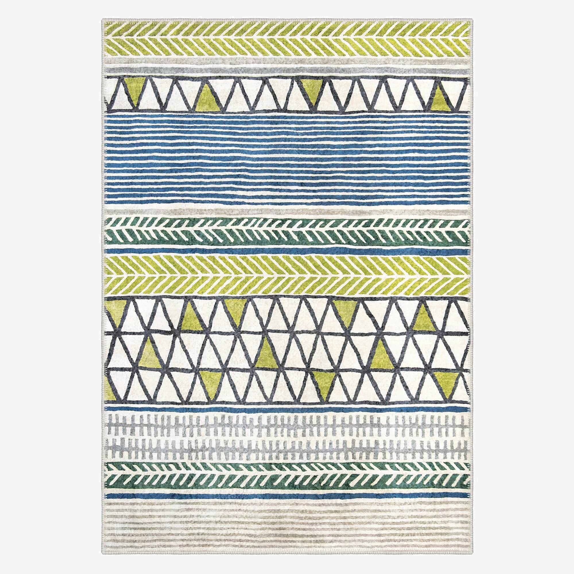 Aspiring Machine Washable Area Rug