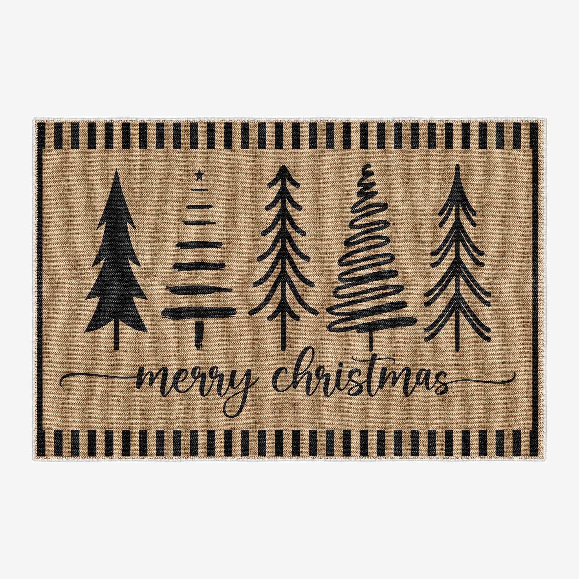 Vermont Christmas Doormat
