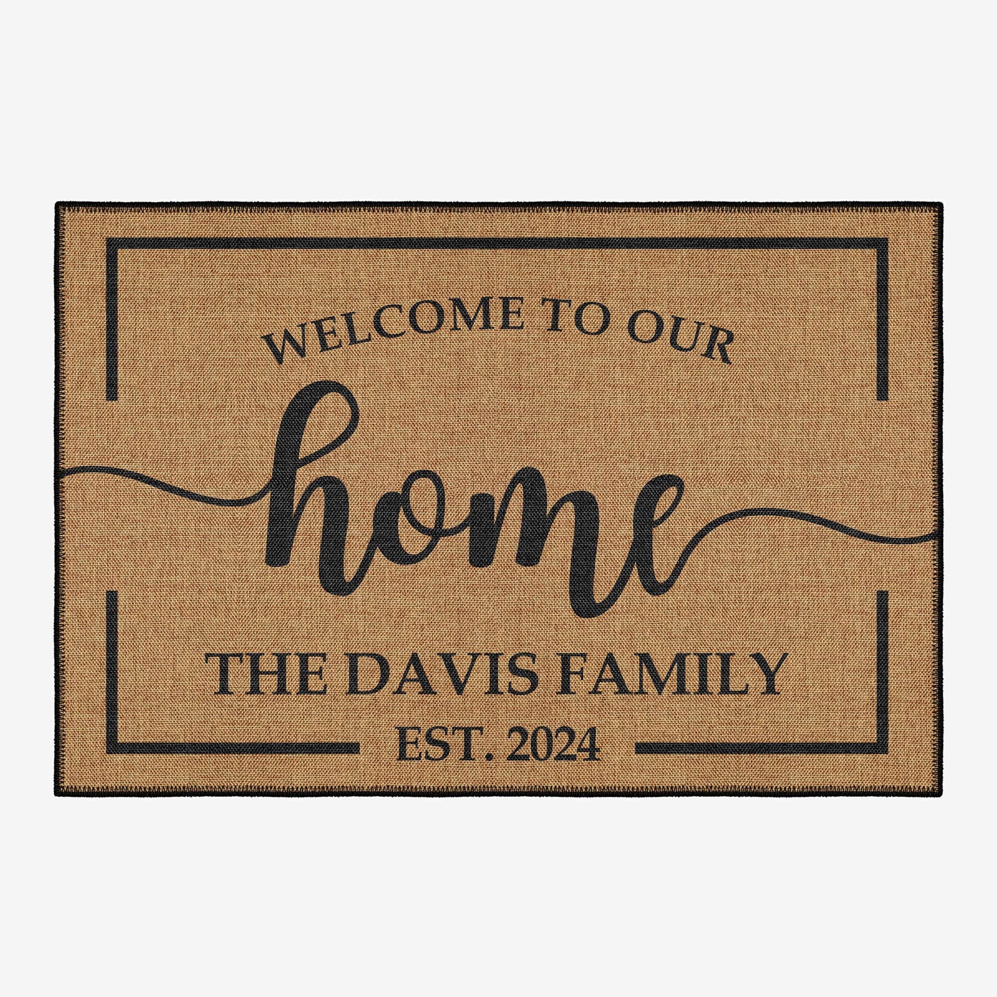 Custom Welcome Door Mat