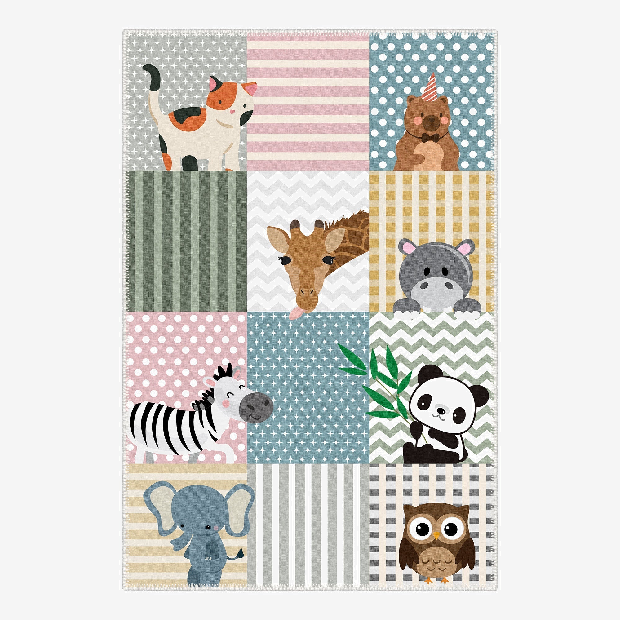Echo Machine Washable Area Rug