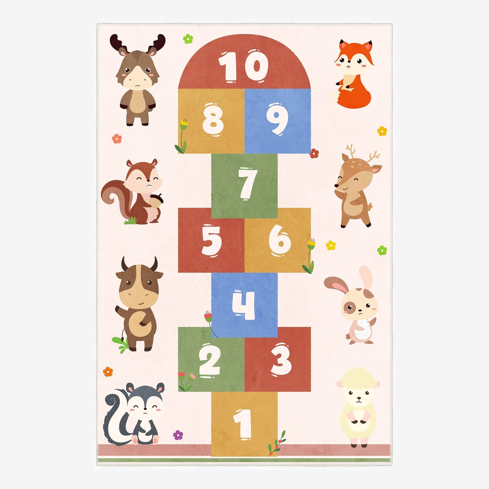 Vivid Machine Washable Area Rug