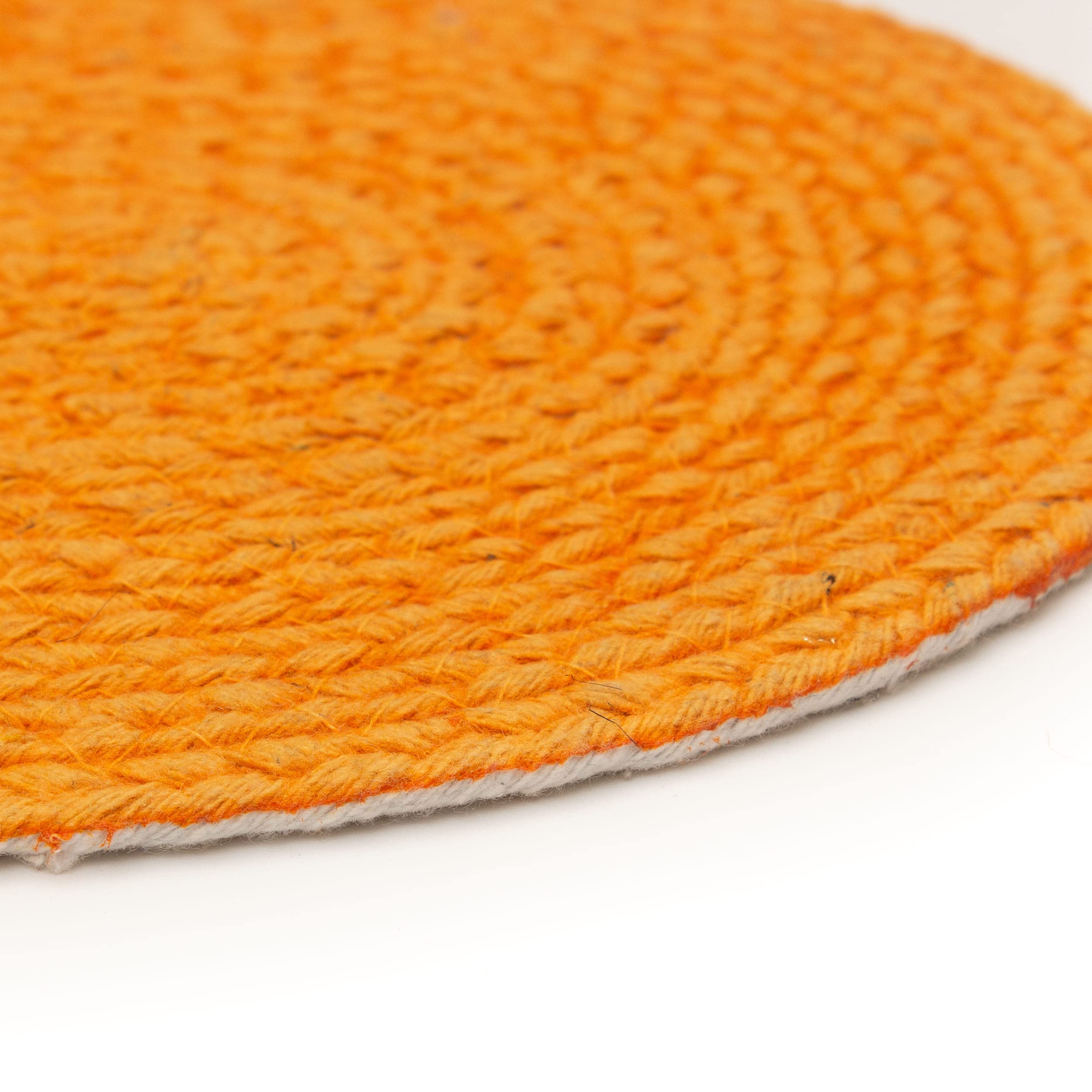 Peach Doggy Mat Small Food and Water Mat