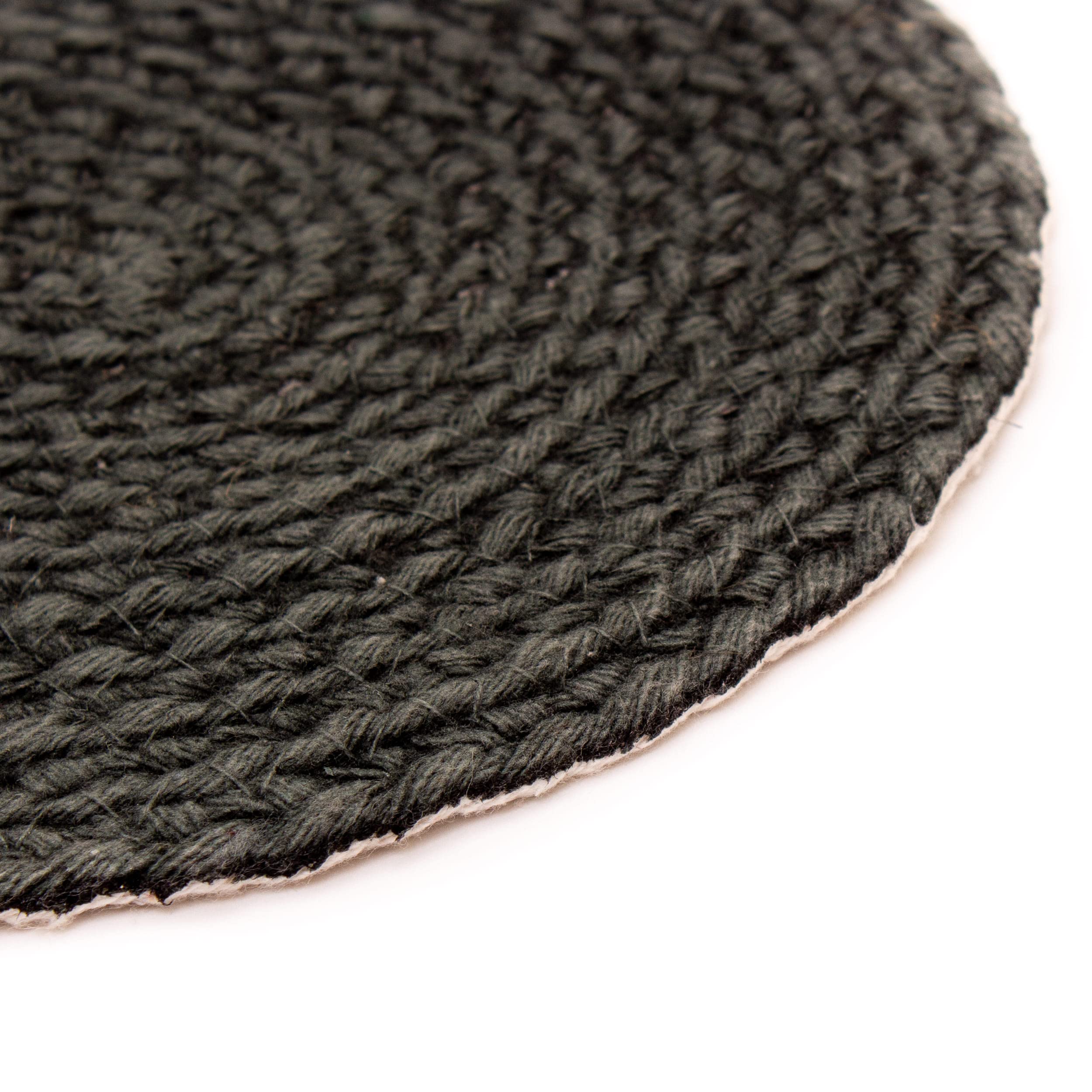 Charcoal Doggy Mat Small Food and Water Mat