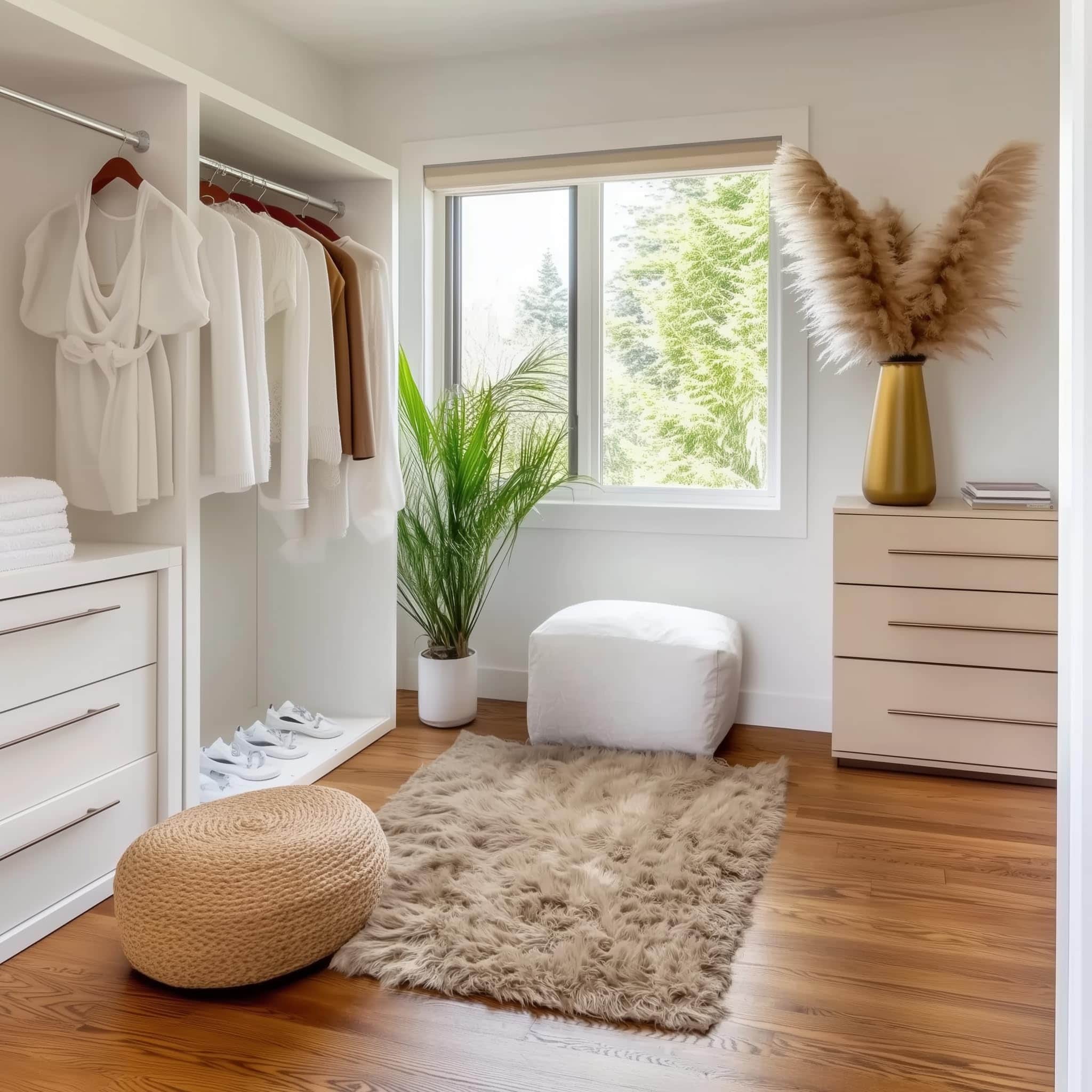 Light Brown Serene Faux Fur Solid Fake Sheepskin Rug