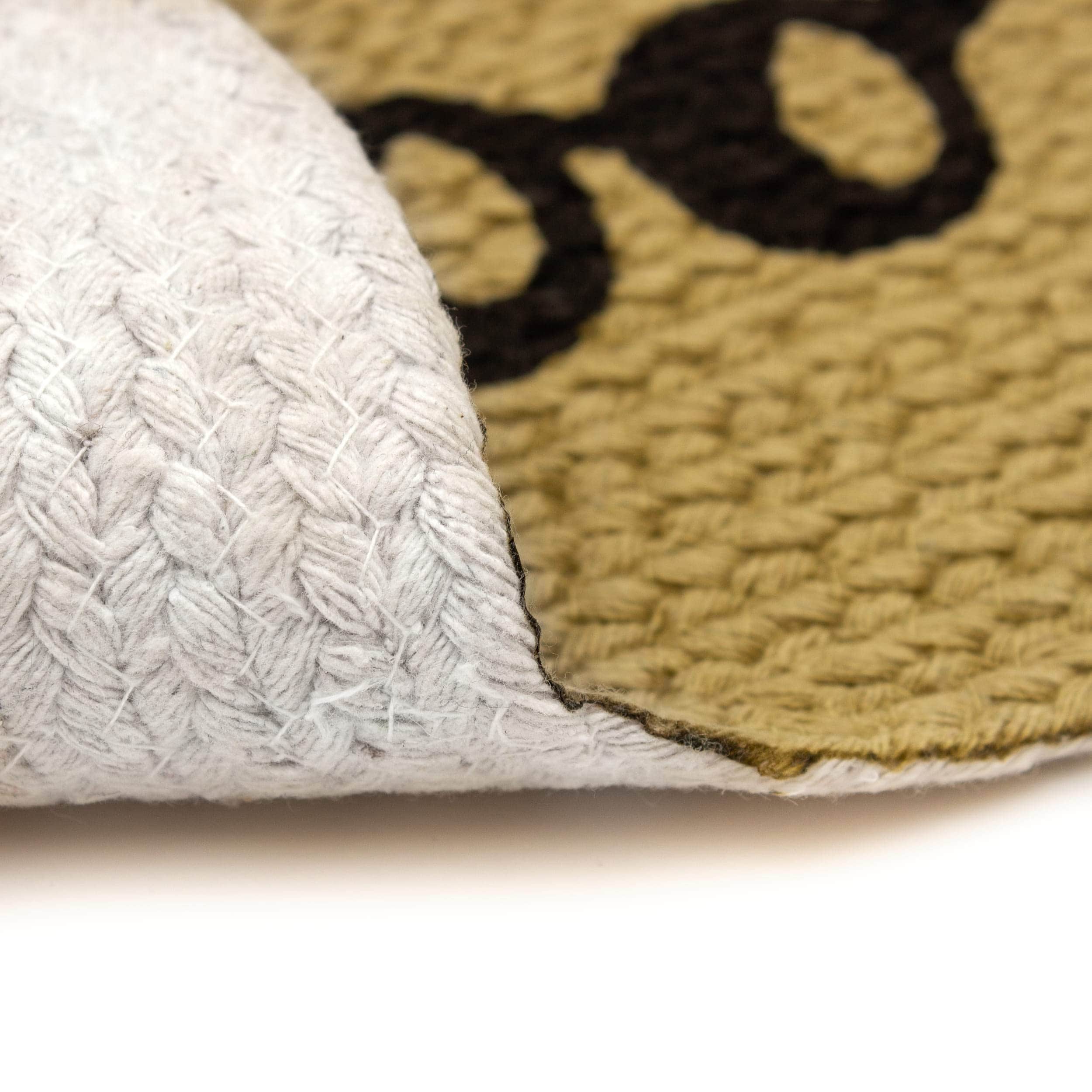 Grey Doggy Mat Small Food and Water Mat