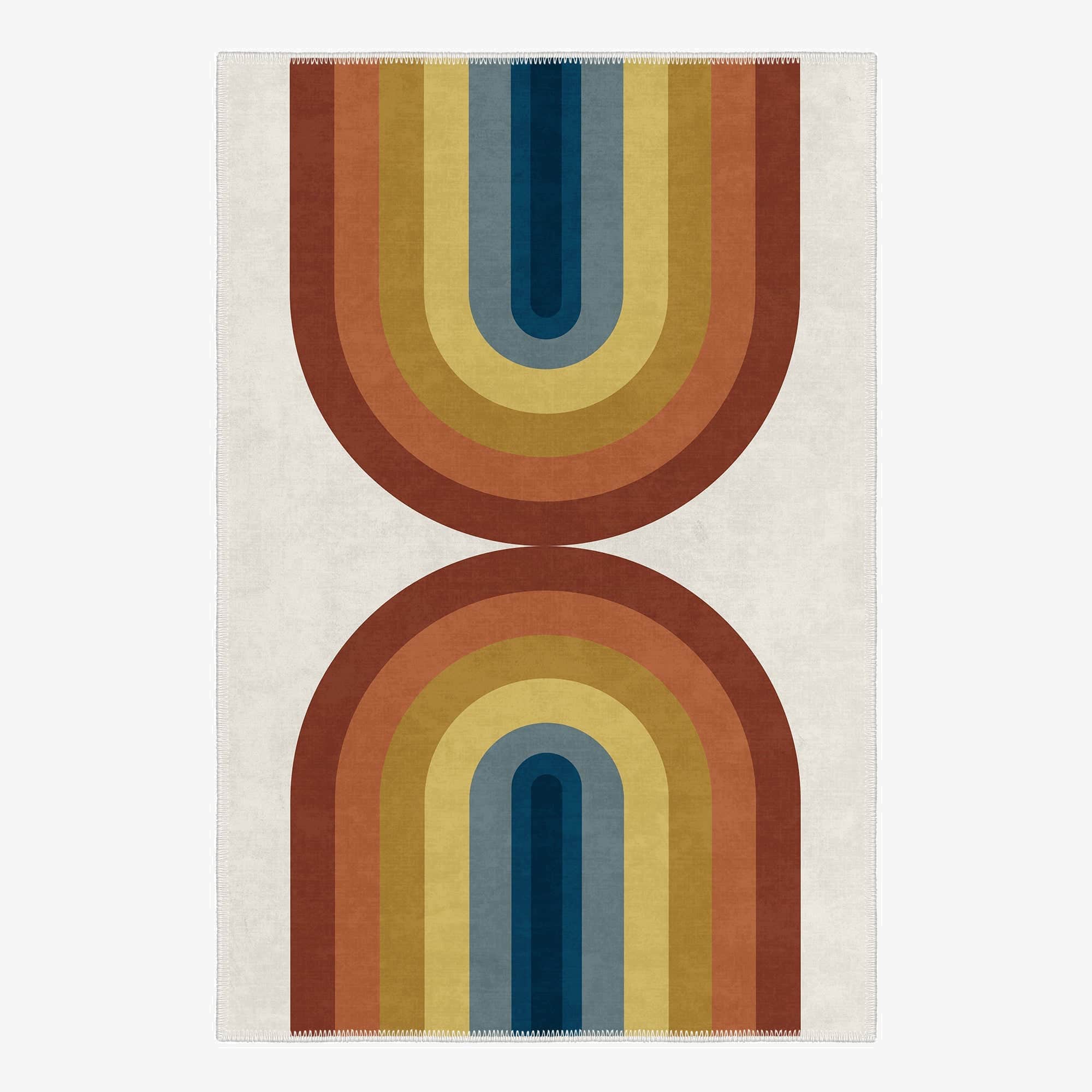 Mono Machine Washable Area Rug
