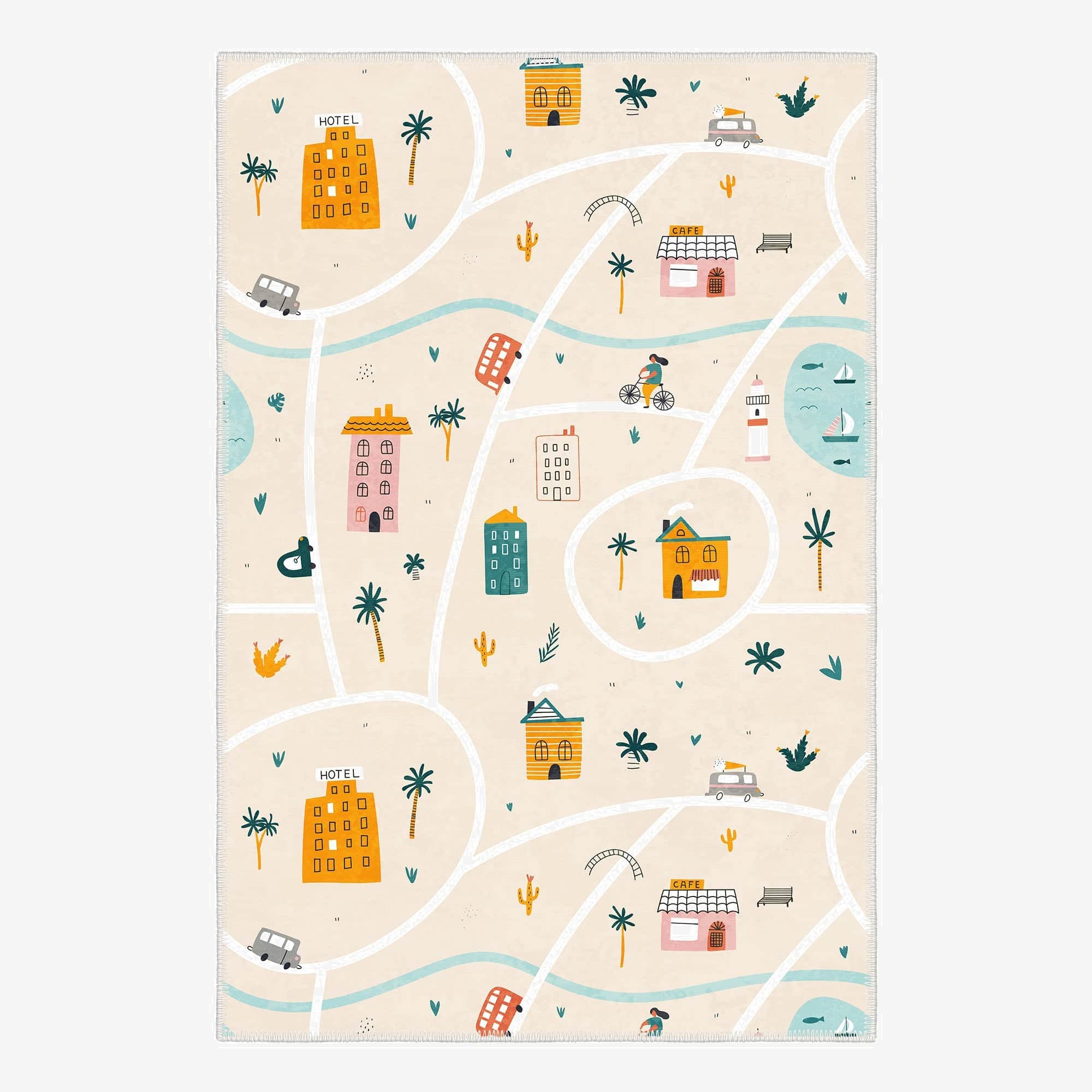 Verve Machine Washable Area Rug