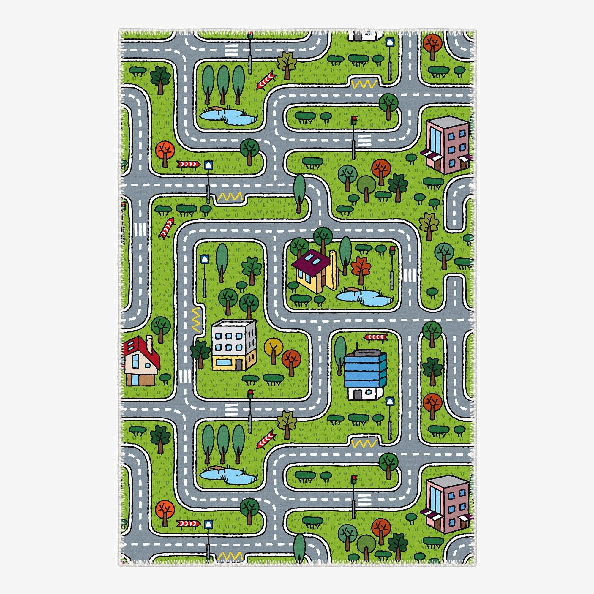 Flux Machine Washable Area Rug
