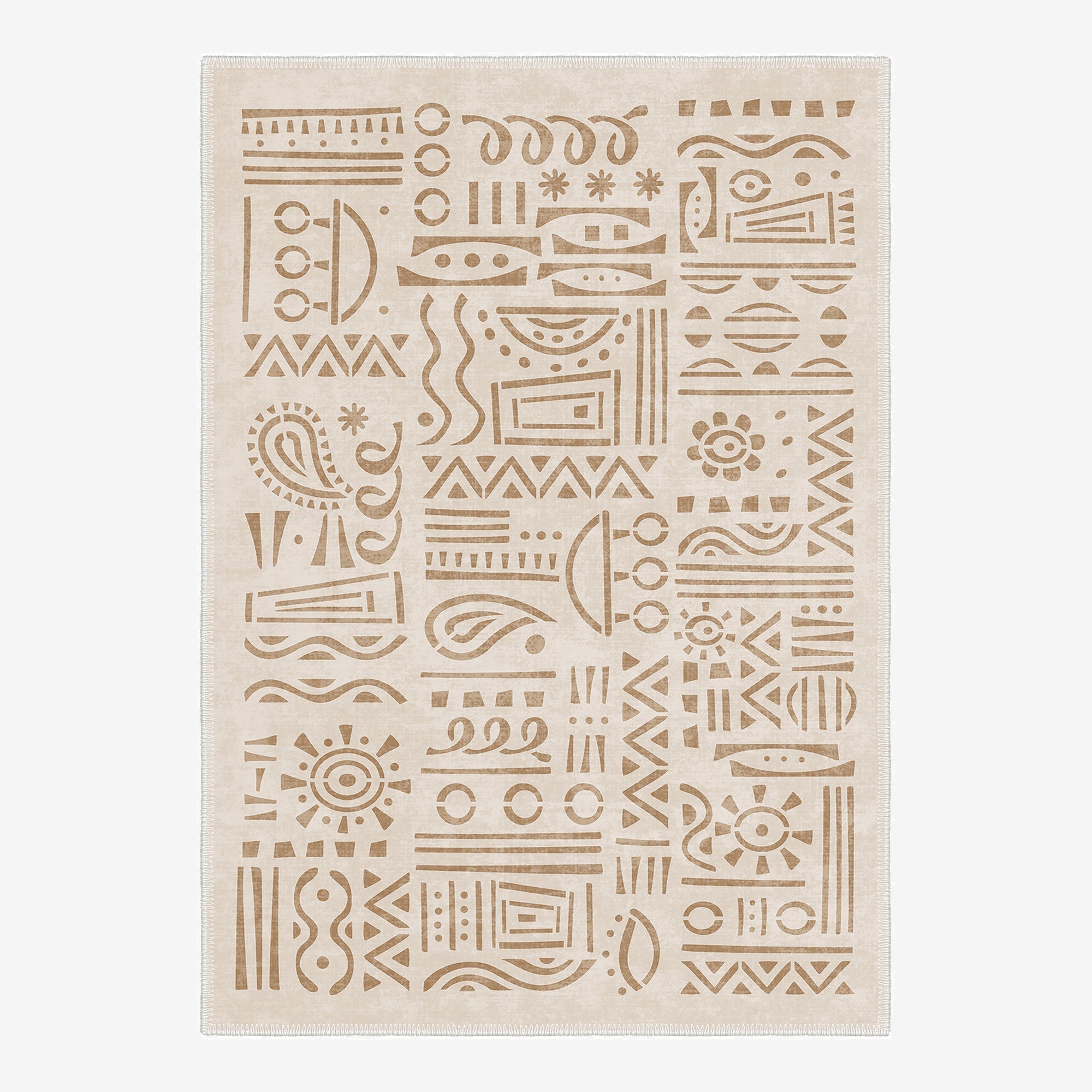 Zen Machine Washable Area Rug Flashrug