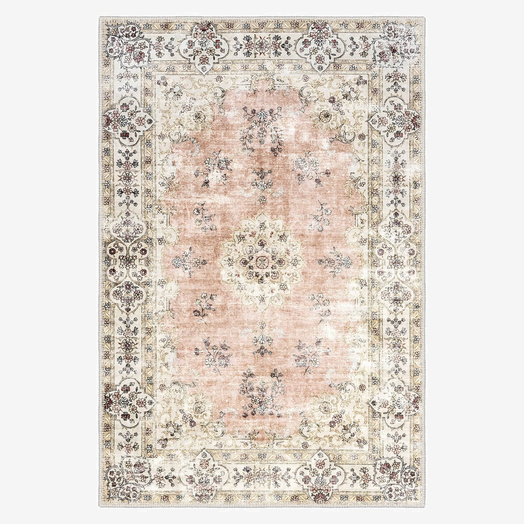Orizaba Machine Washable Area Rug Flashrug