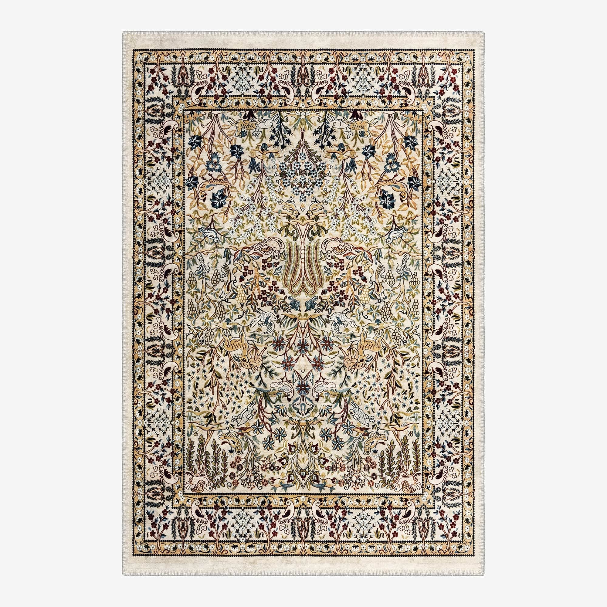 Crinum Machine Washable Area Rug Flashrug