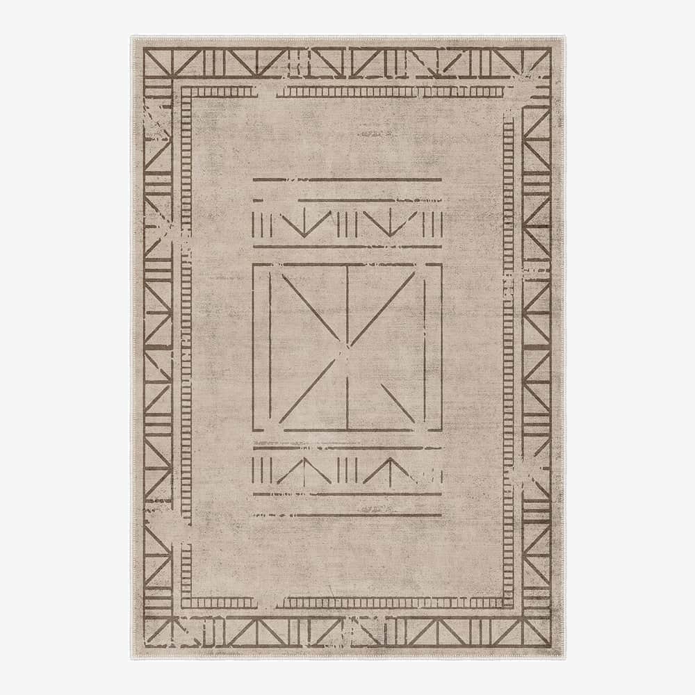 Calico Machine Washable Area Rug