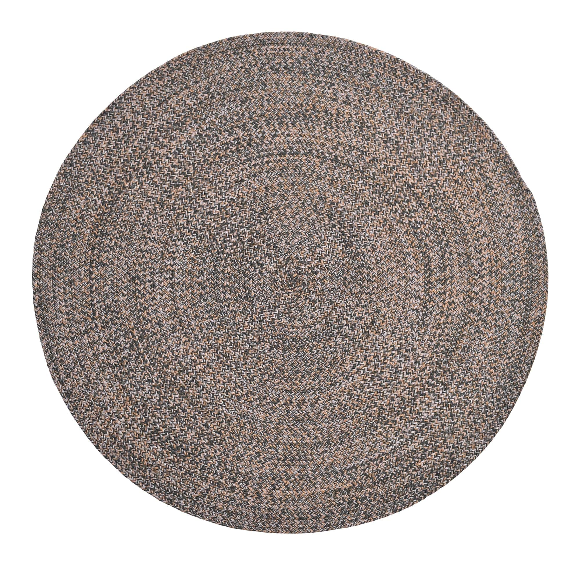 Green, Gold Indoour Outdoor Braided Kitchen Rug