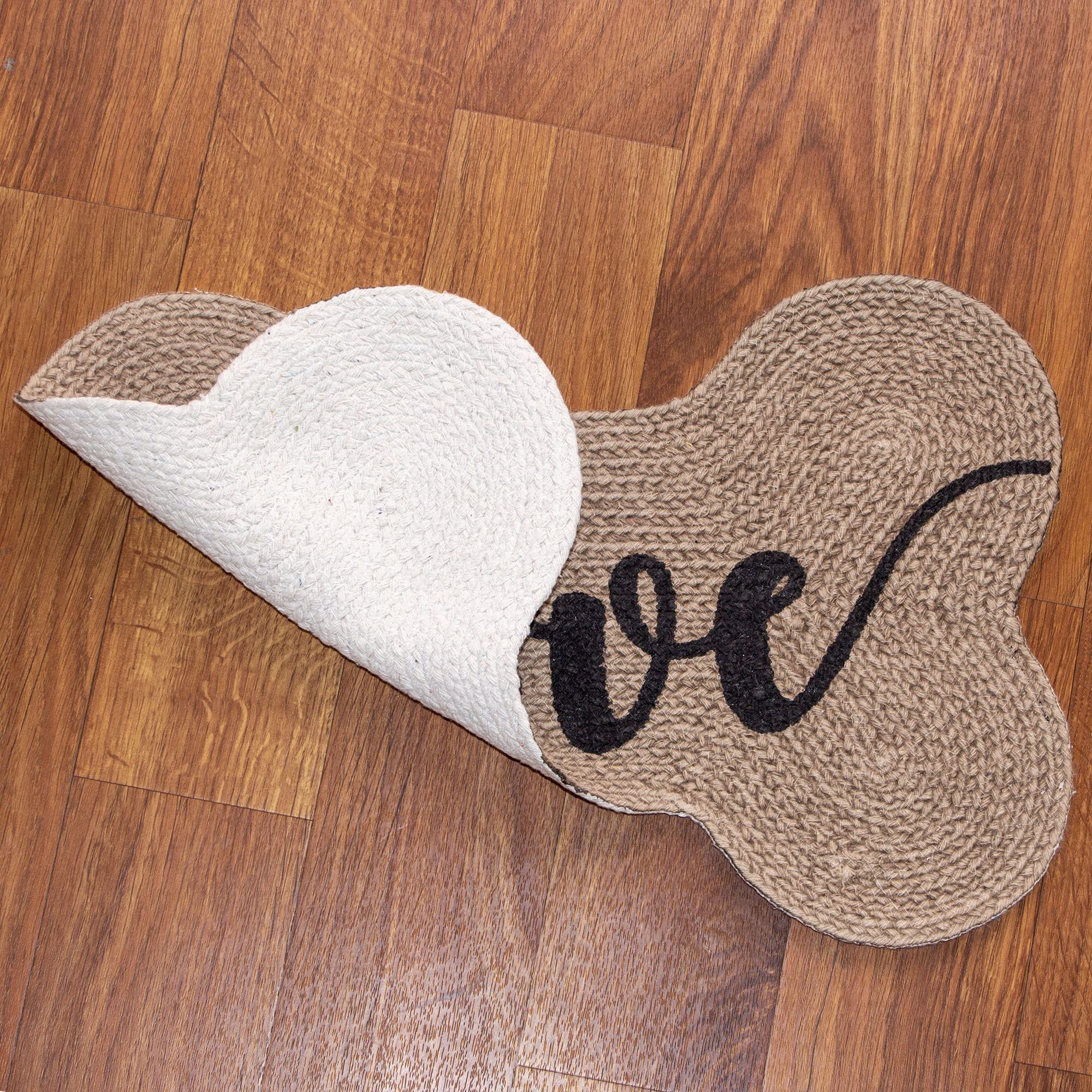Taupe Doggy Mat Small Food and Water Mat