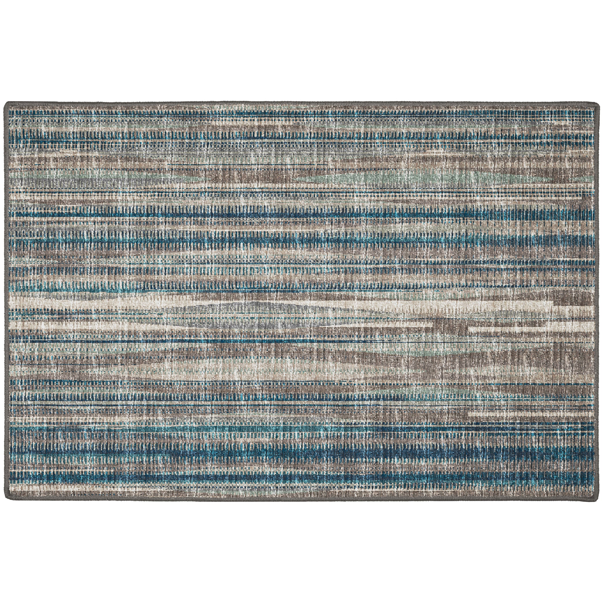 Indoor/Outdoor Transitional AA1 Mushroom Brown Rug 2' x 3' #shape_Rectangle