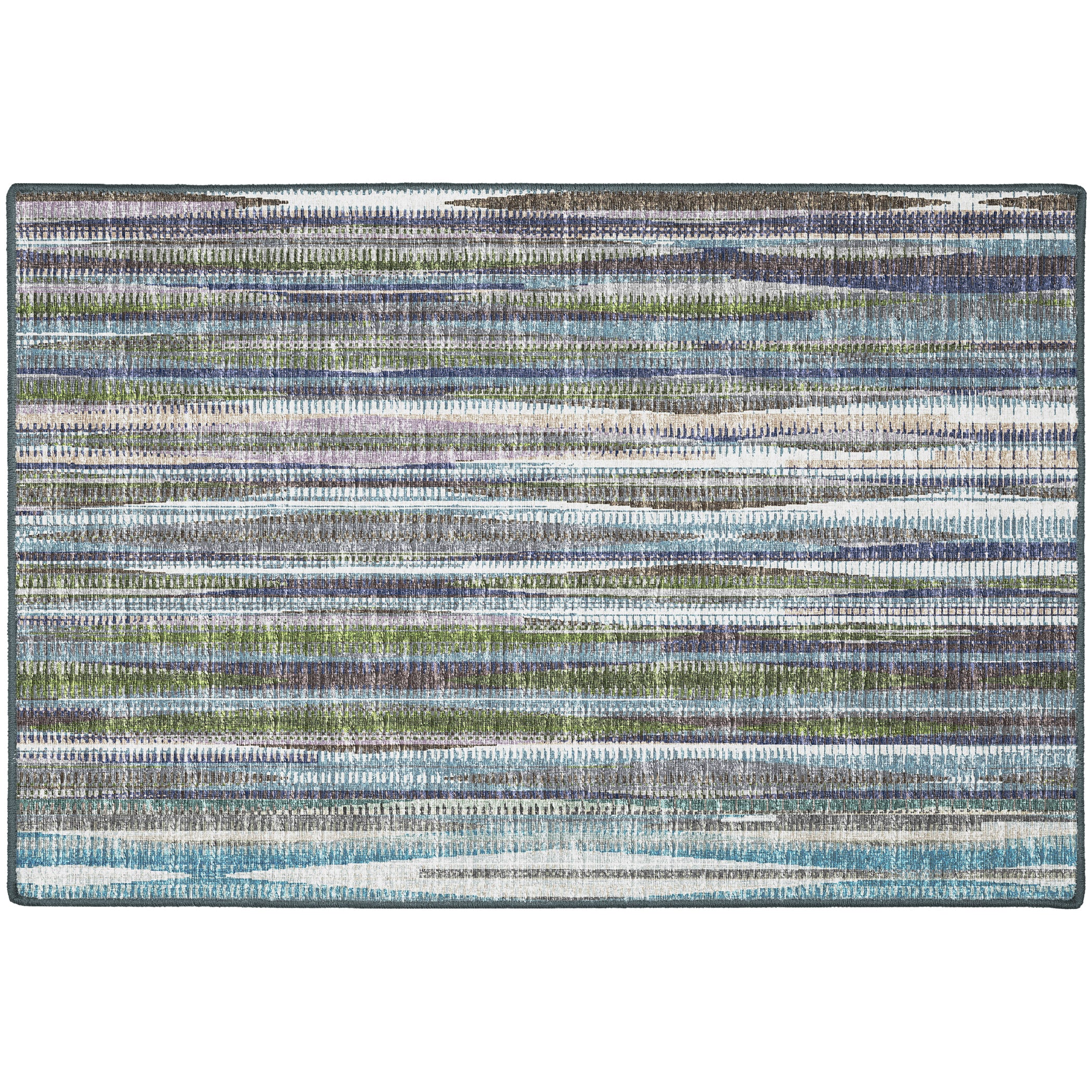 Indoor/Outdoor Transitional AA1 Violet Purple Rug 2' x 3' #shape_Rectangle