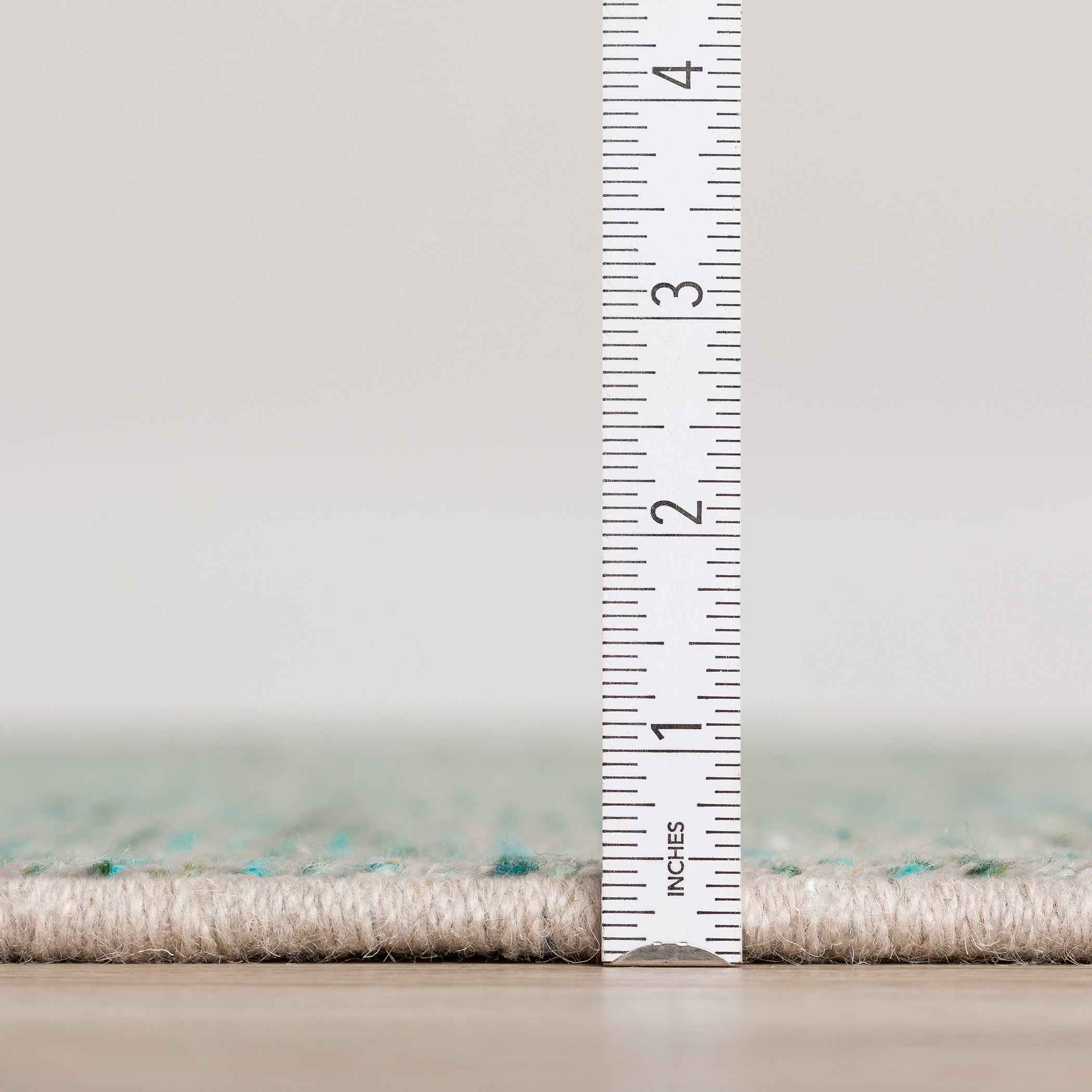 Transitional AC1 Aruba Teal Wool Rug 2' x 3' #shape_Rectangle