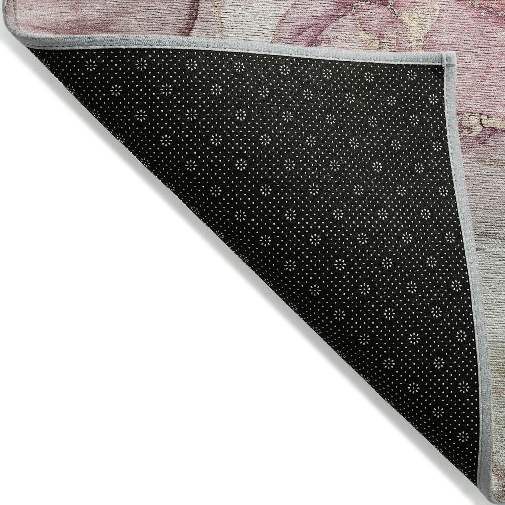 Machine Made ACN500 Blue Rugs