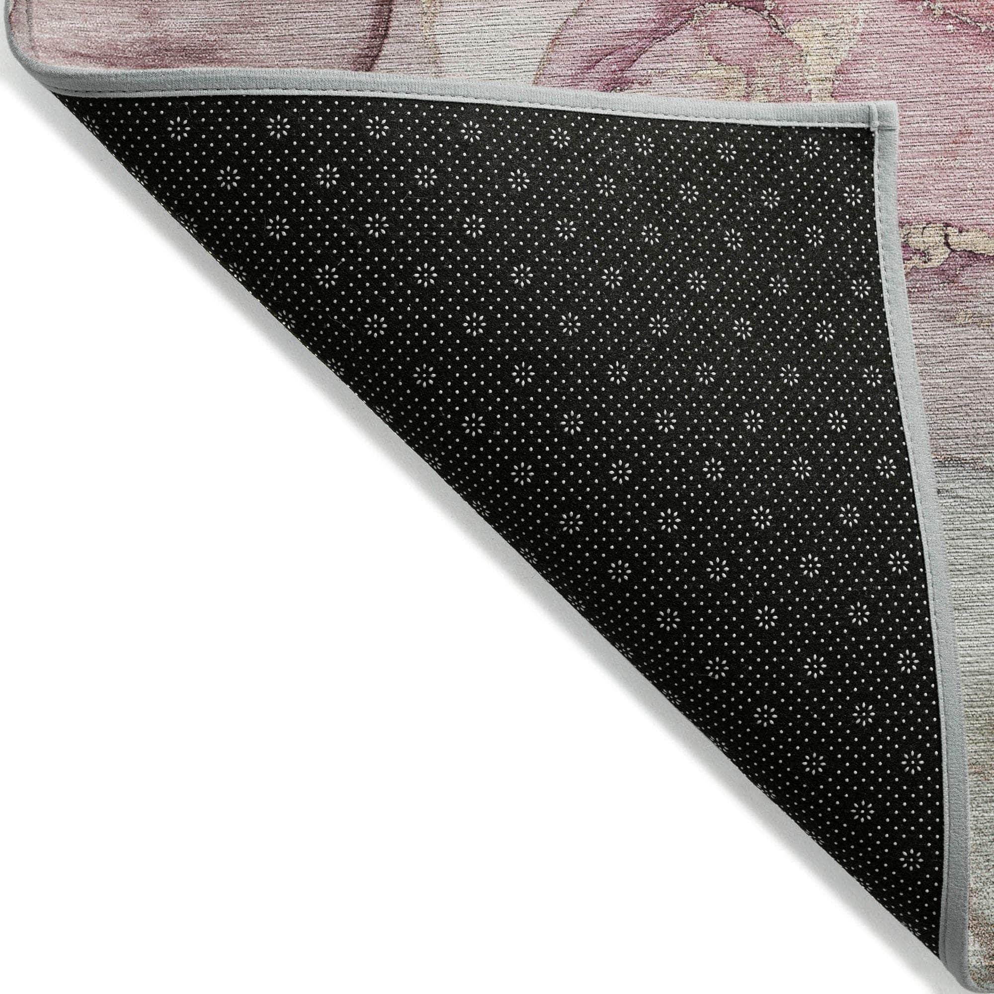 Machine Made ACN500 Blue Rugs