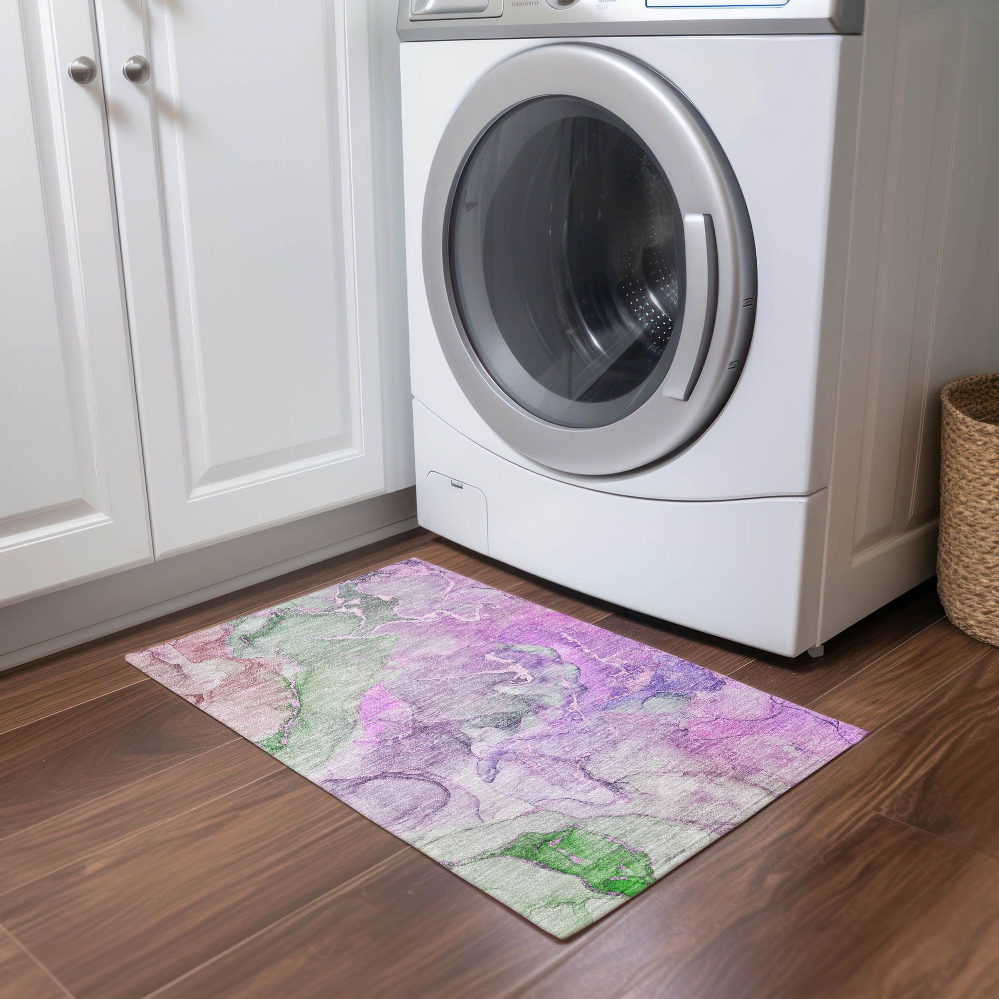 Machine Made ACN500 Purple Rugs