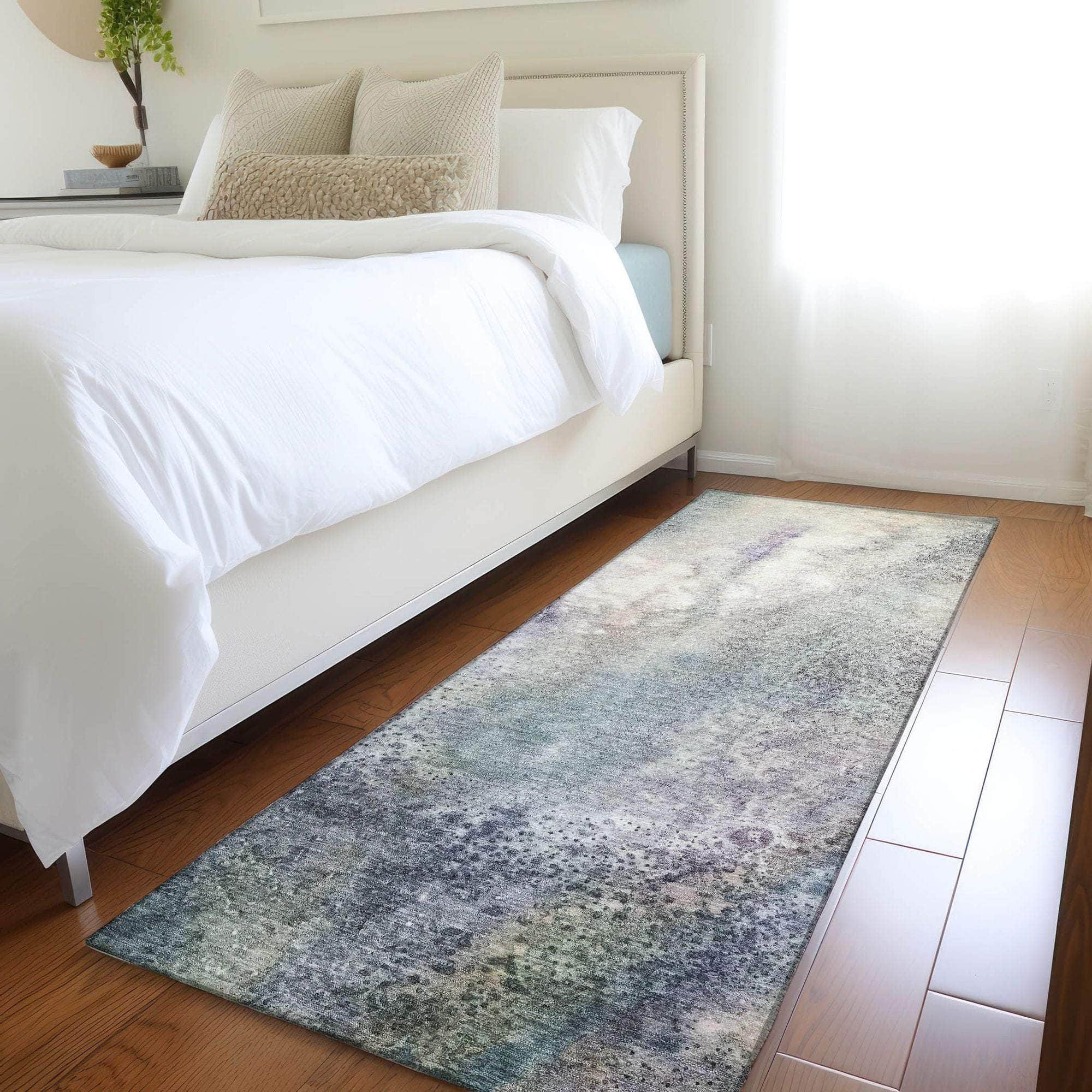 Machine Made ACN505 Ivory Rugs