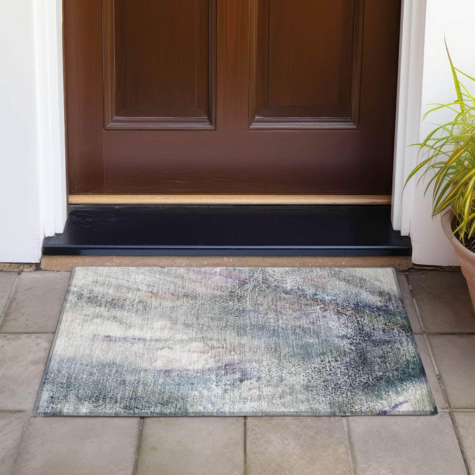 Machine Made ACN505 Ivory Rugs