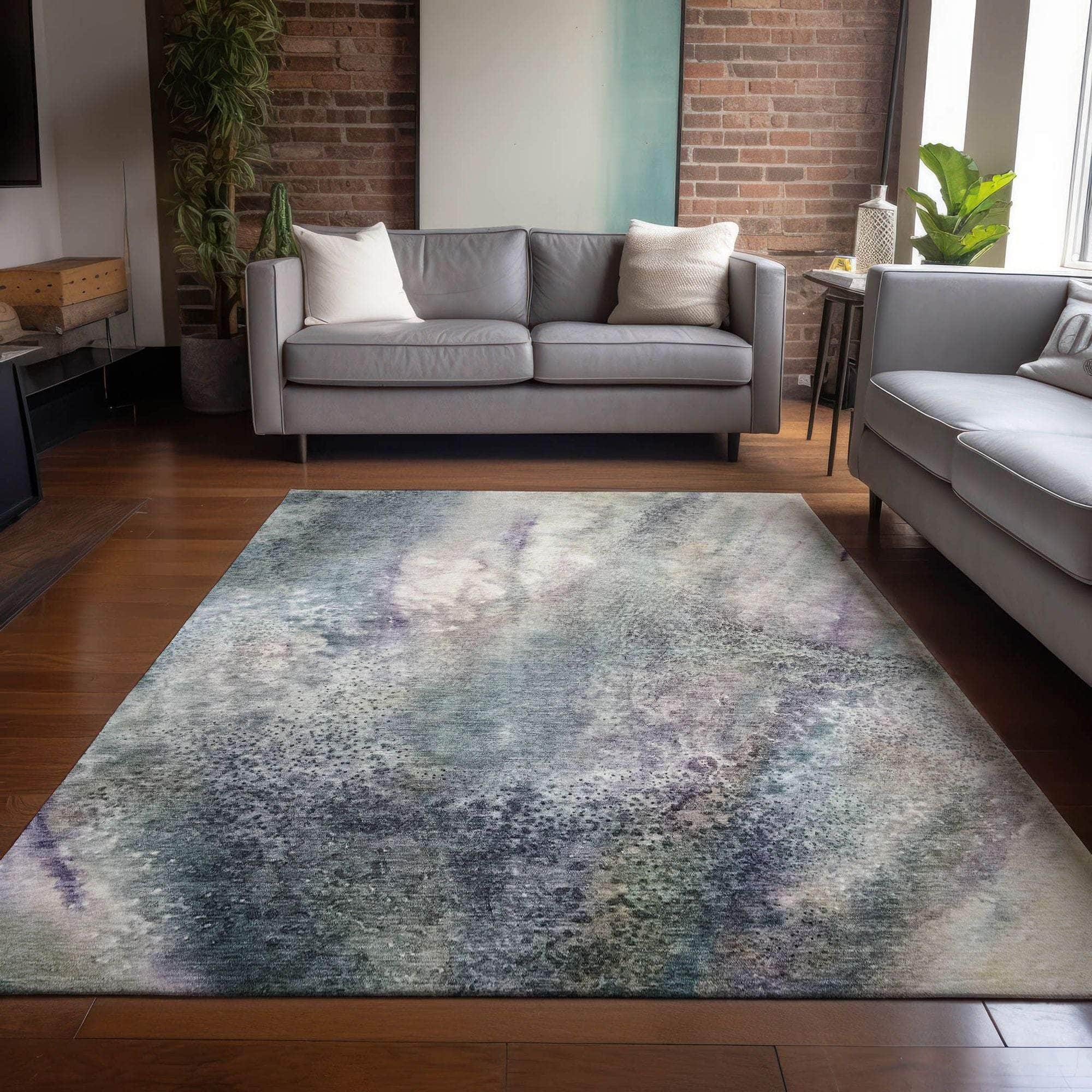 Machine Made ACN505 Ivory Rugs