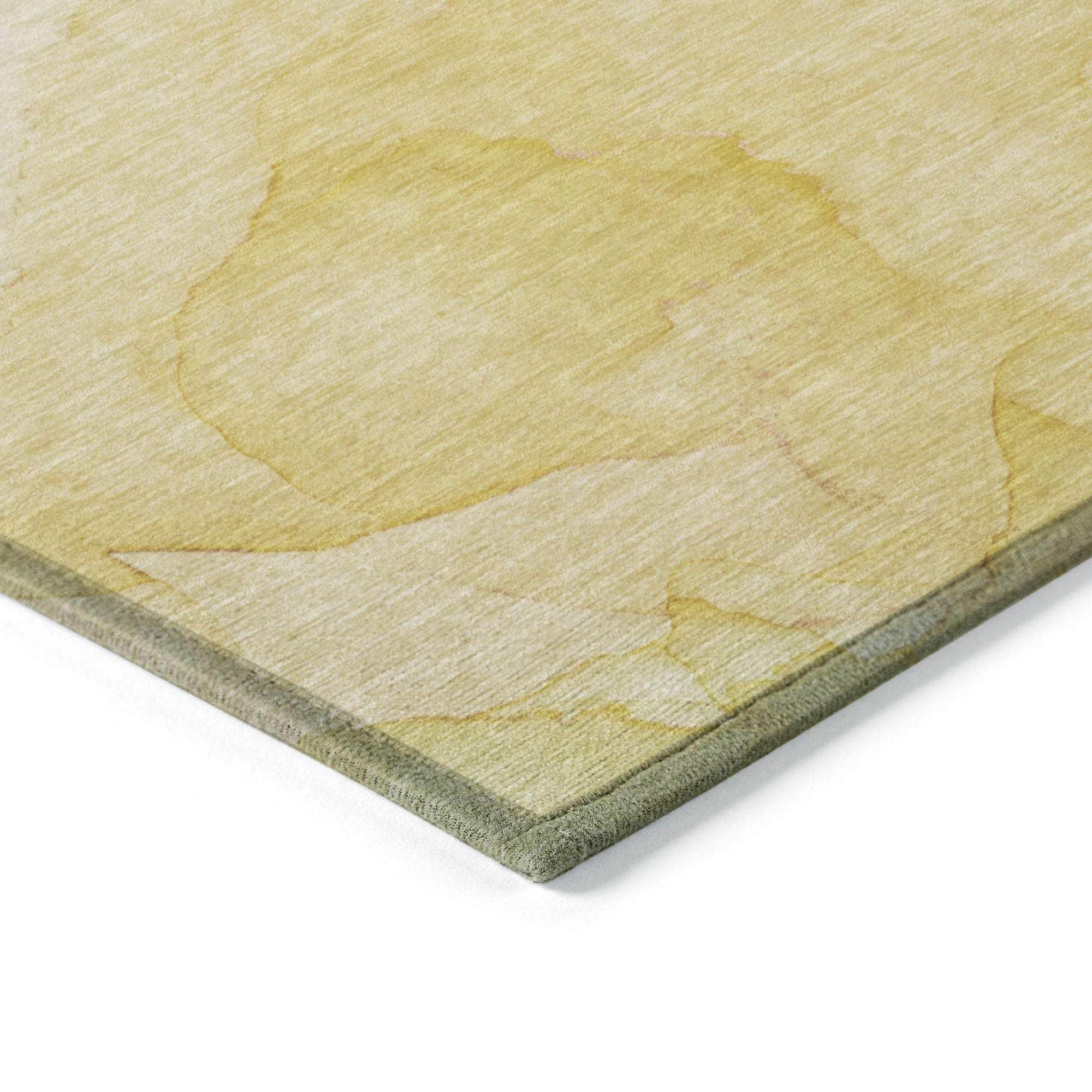 Machine Made ACN509 Gold Rugs