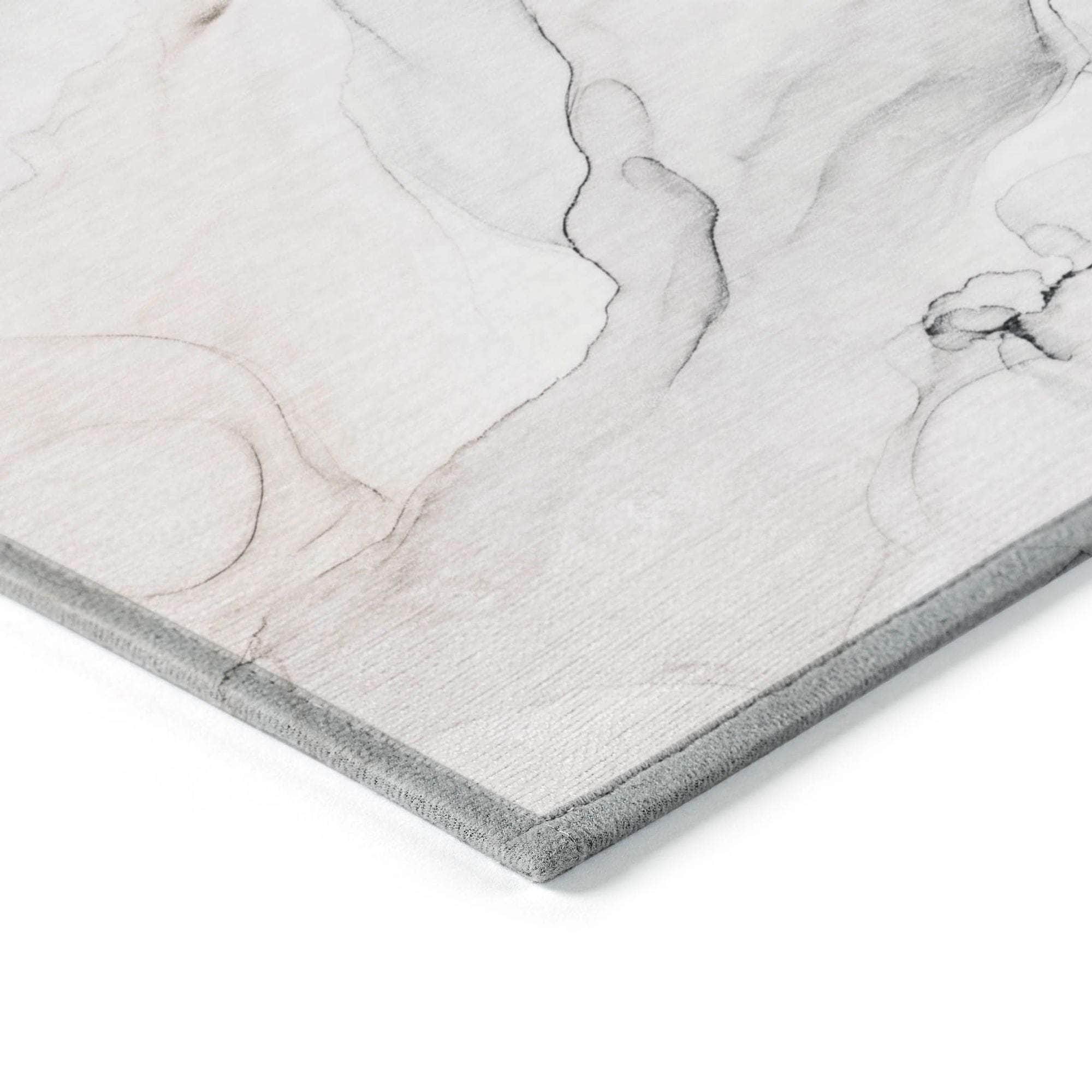 Machine Made ACN515 Ivory Rugs
