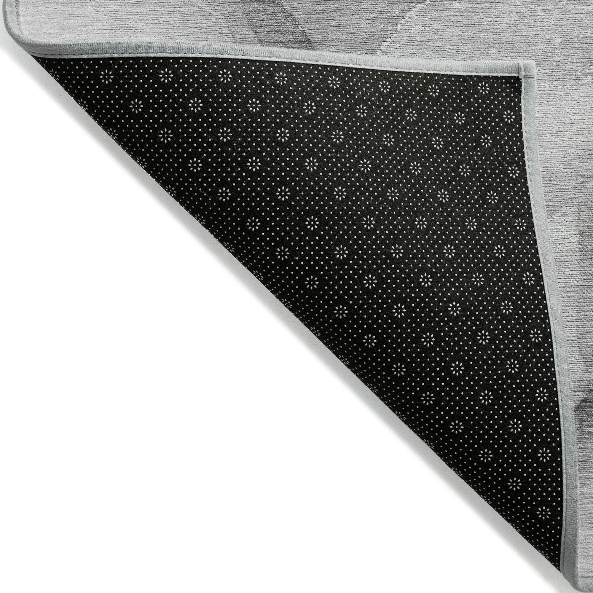 Machine Made ACN521 Gray Rugs