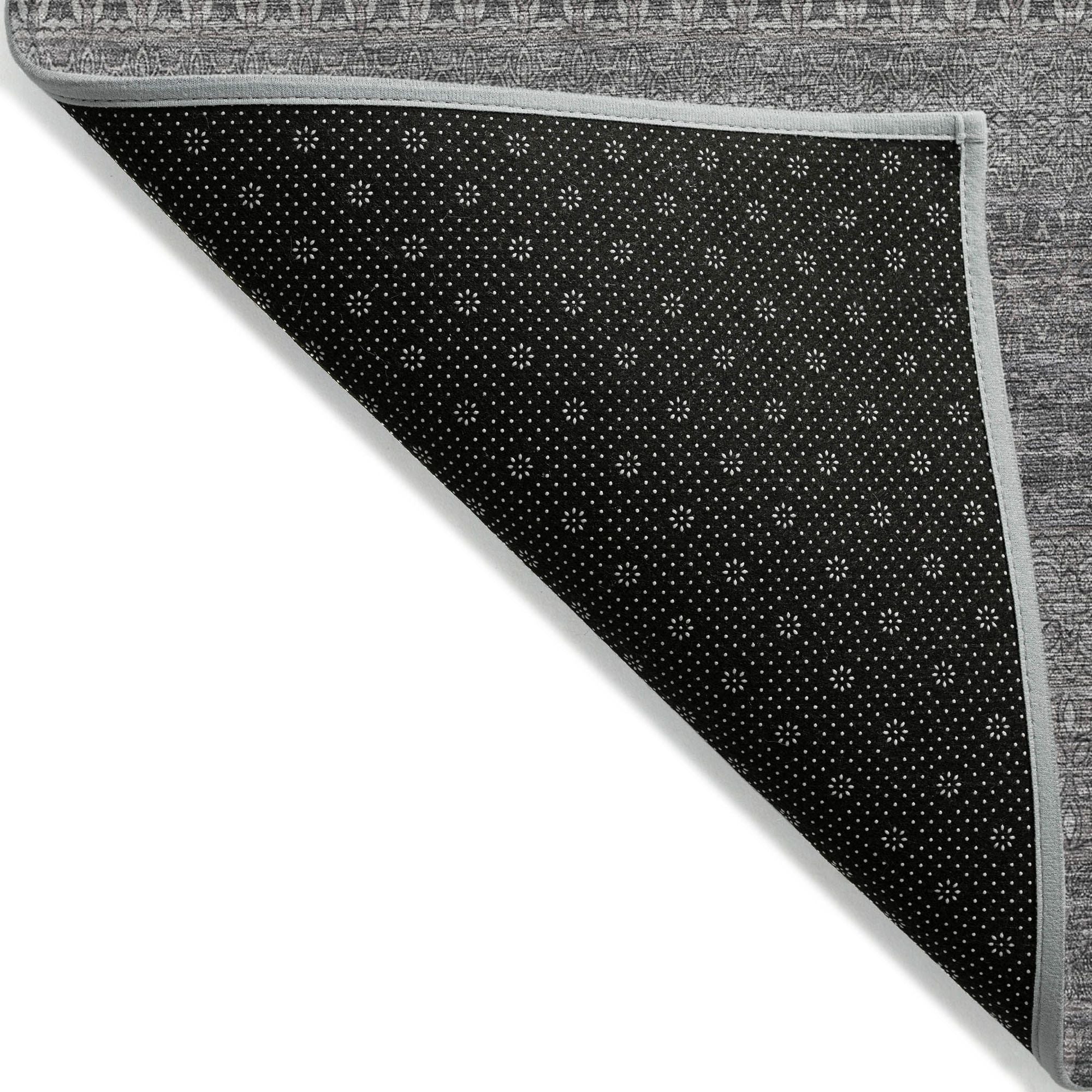 Machine Made ACN527 Gray Rugs