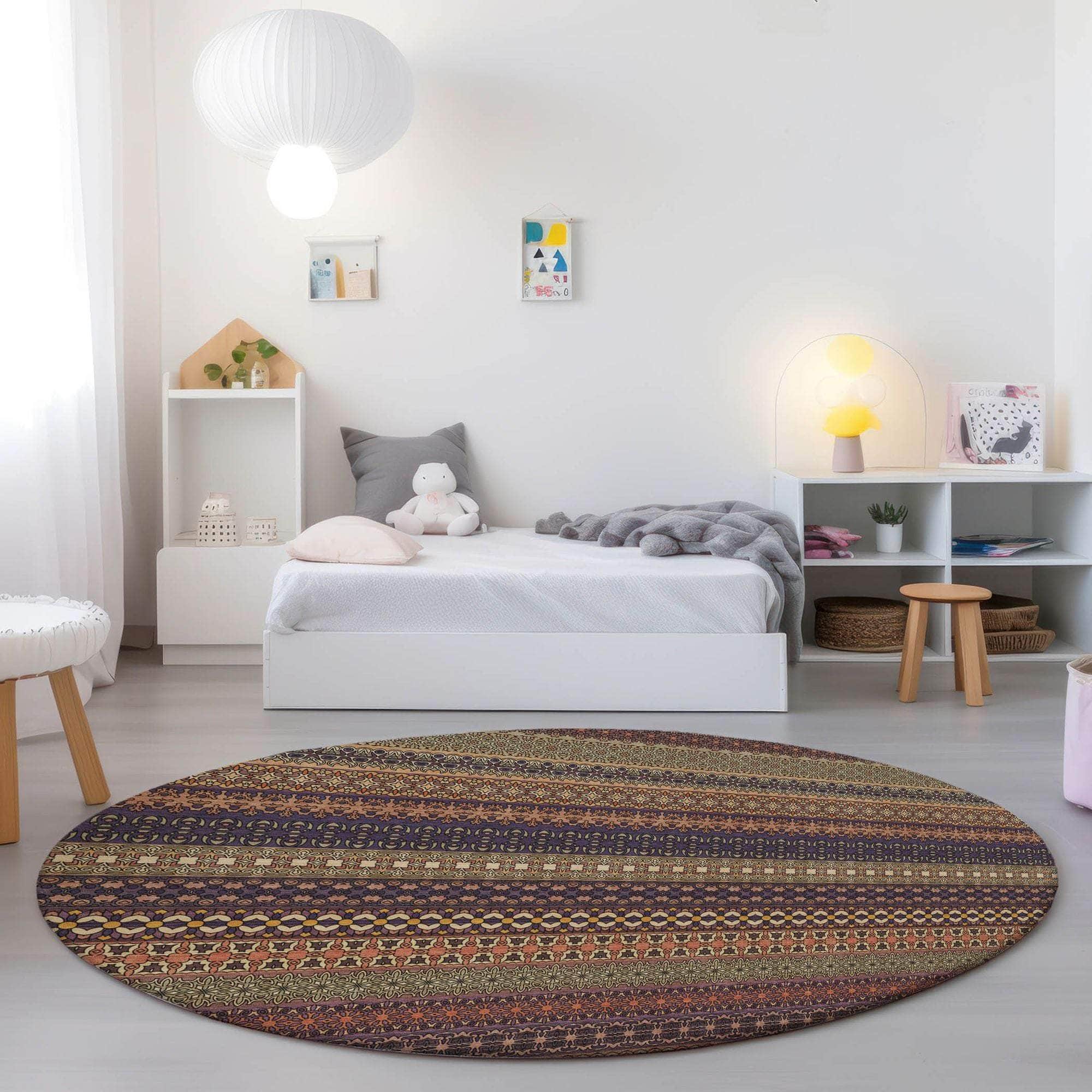 Machine Made ACN527 Paprika Orange Rugs