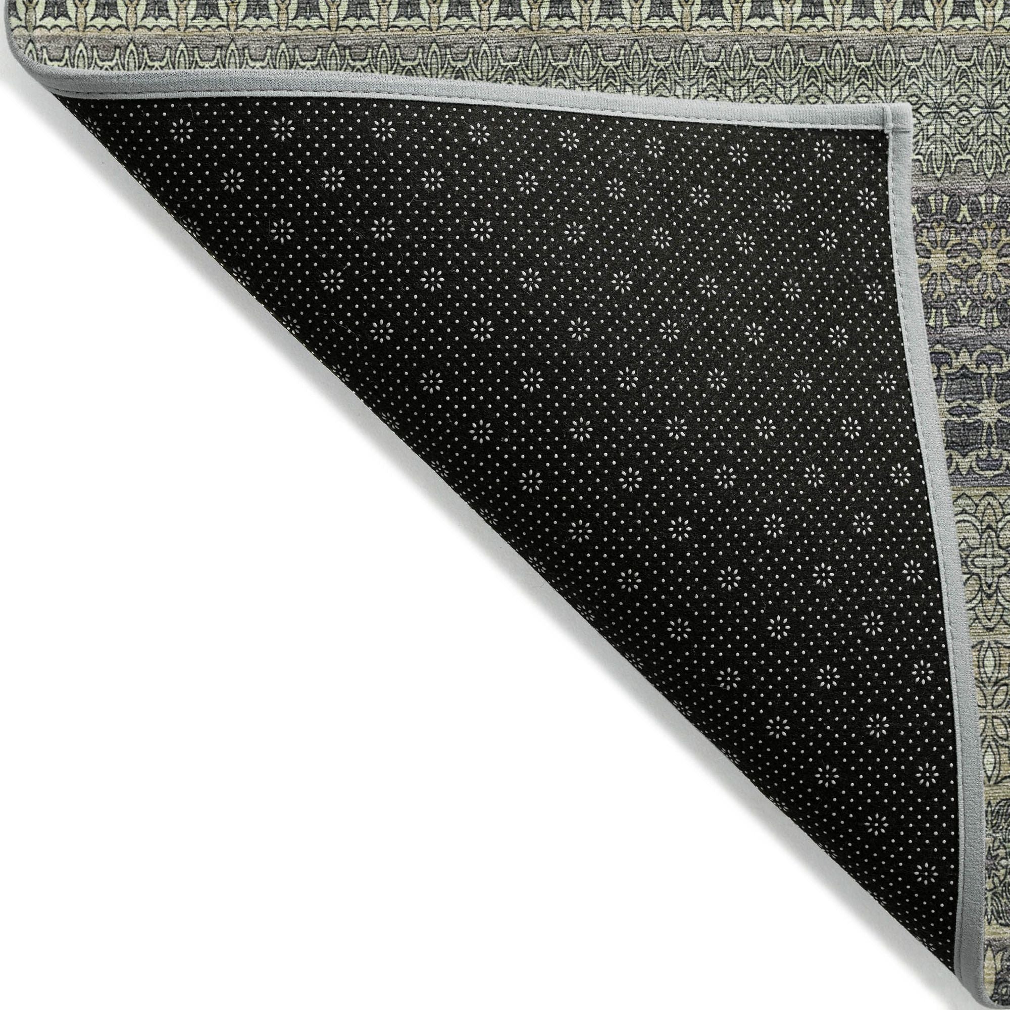 Machine Made ACN527 Sage Green Rugs