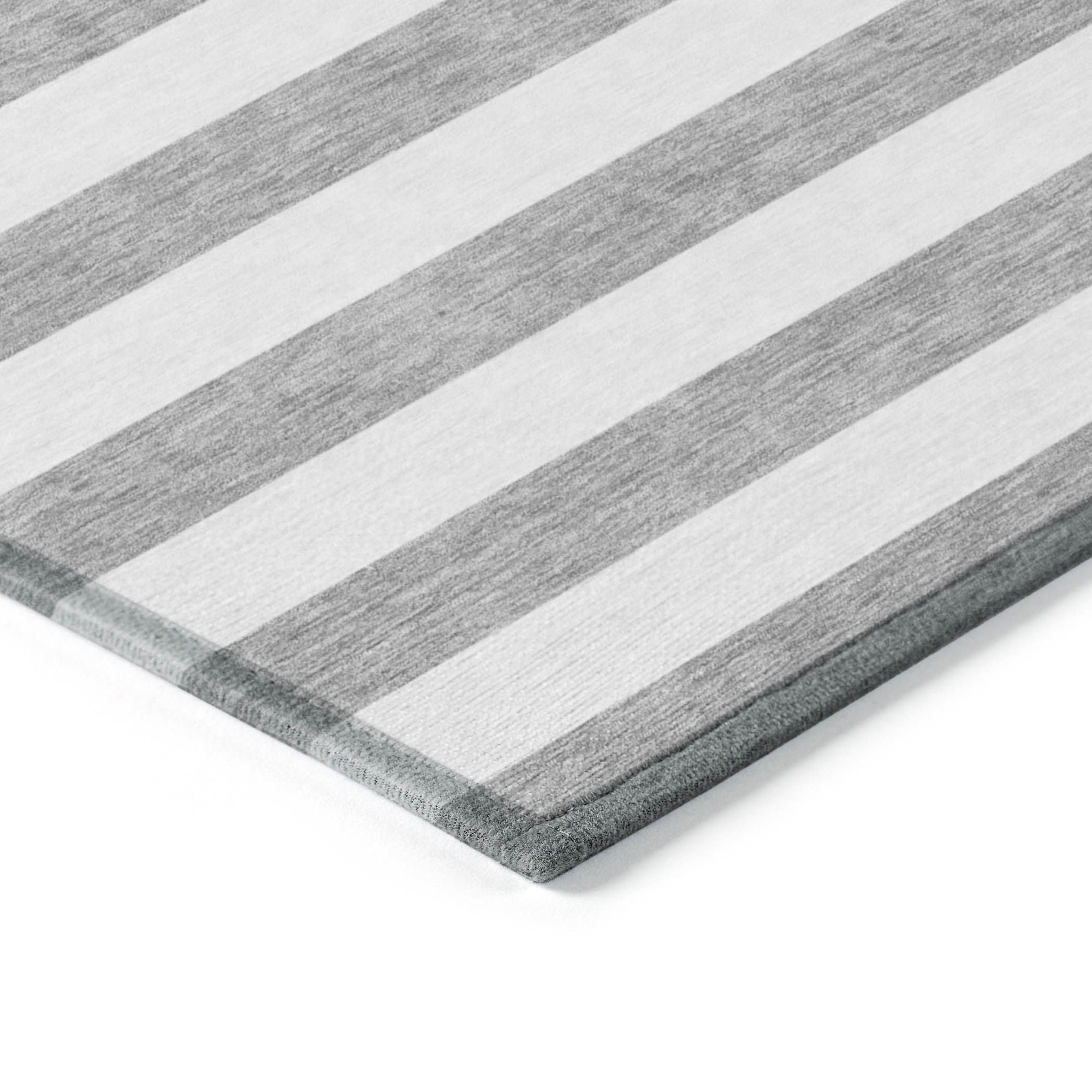 Machine Made ACN528 Gray Rugs