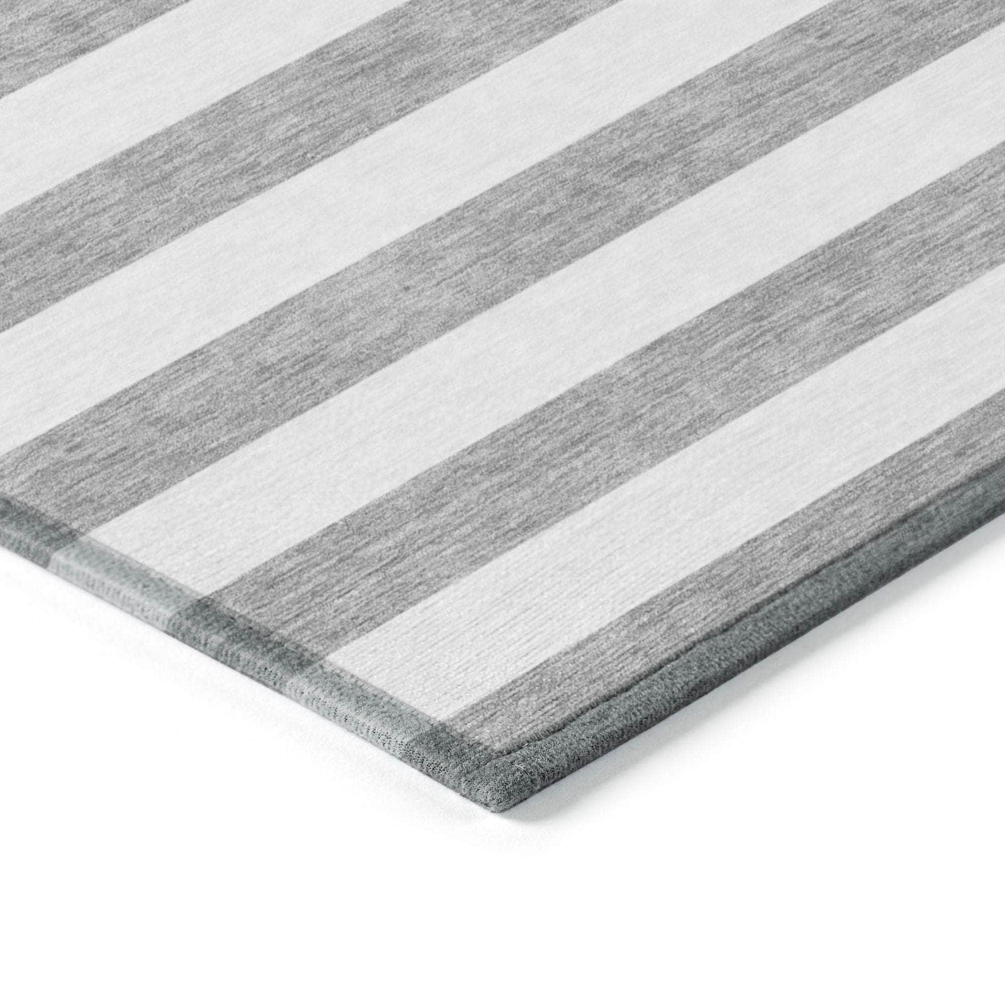 Machine Made ACN528 Gray Rugs