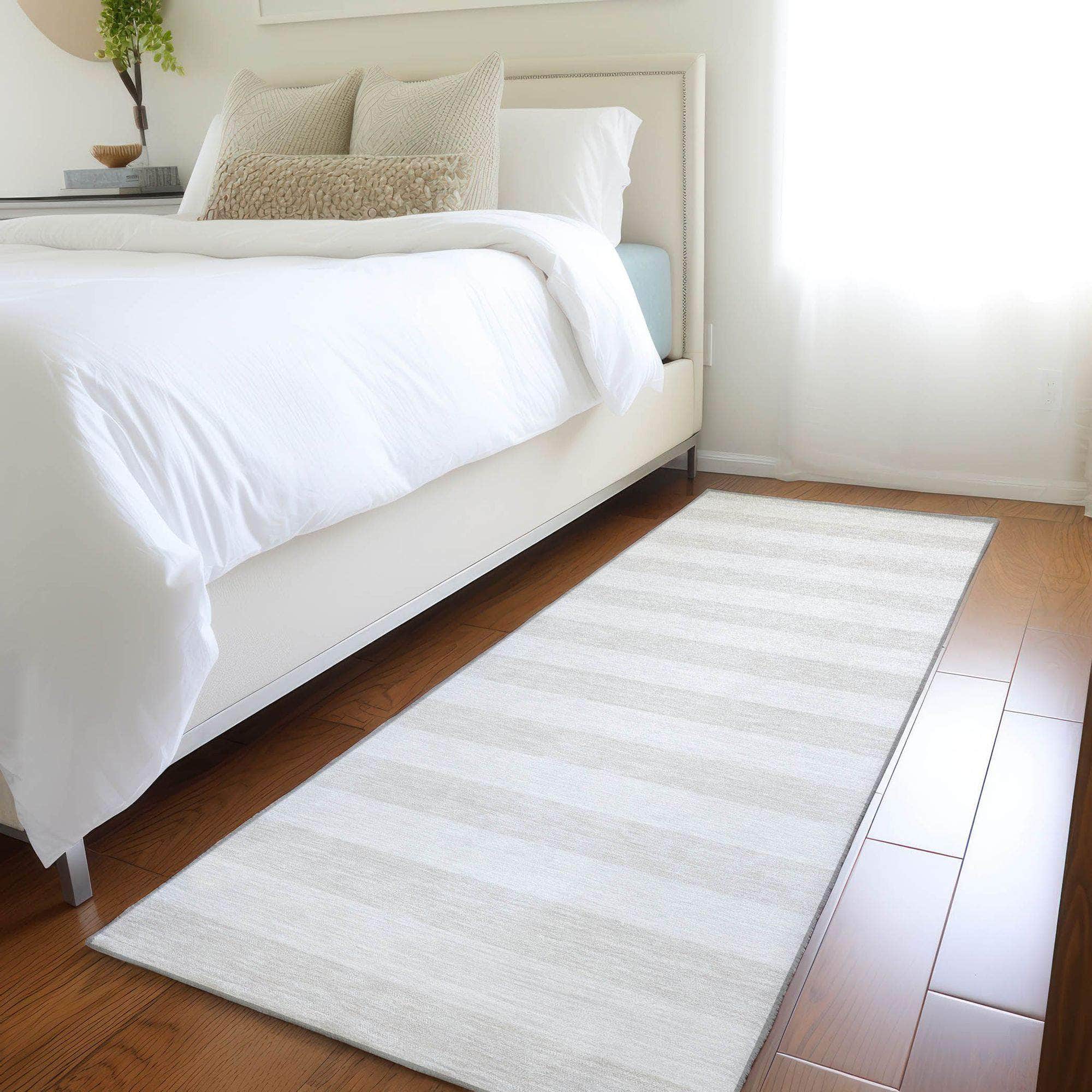 Machine Made ACN528 Ivory Rugs