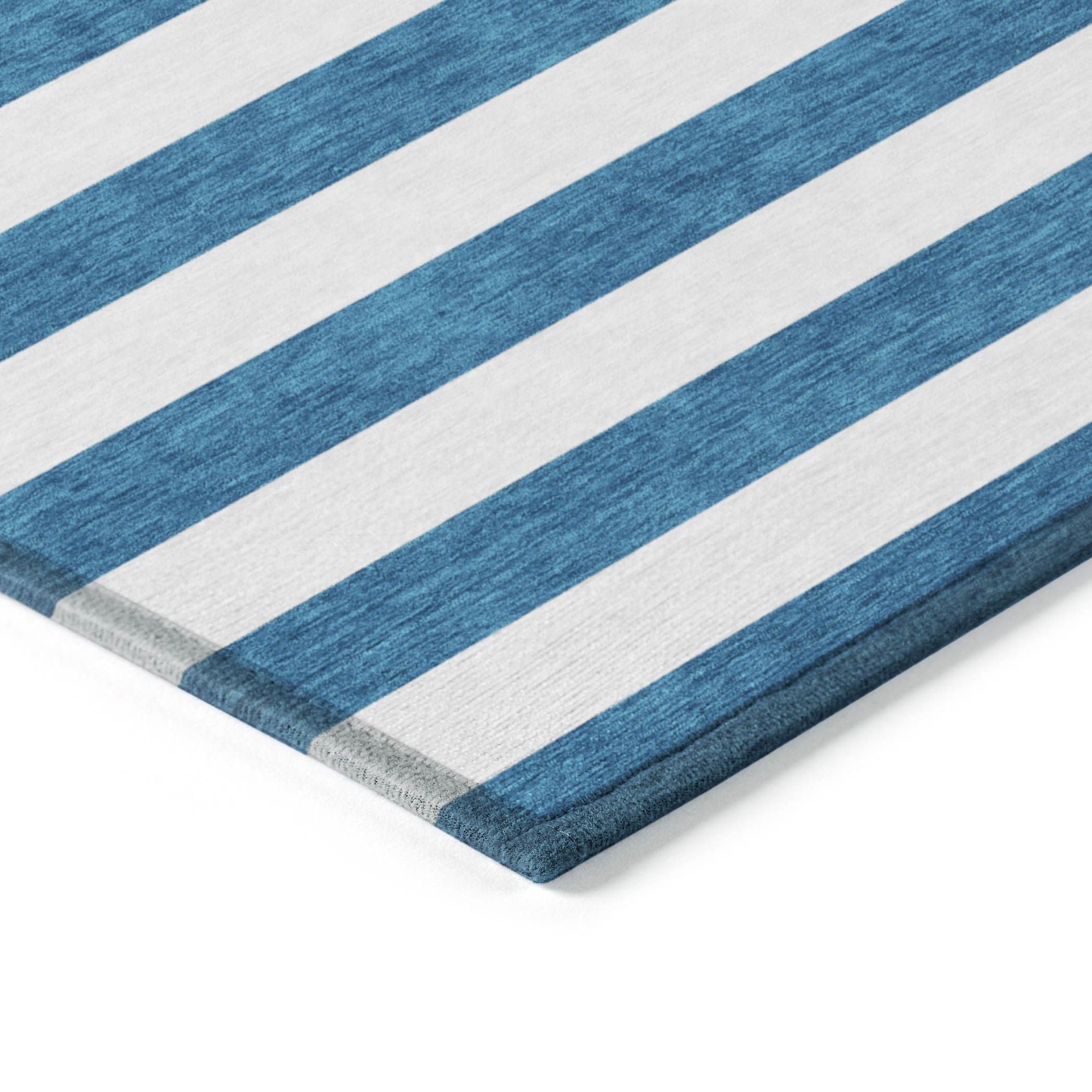 Machine Made ACN528 Navy Blue Rugs