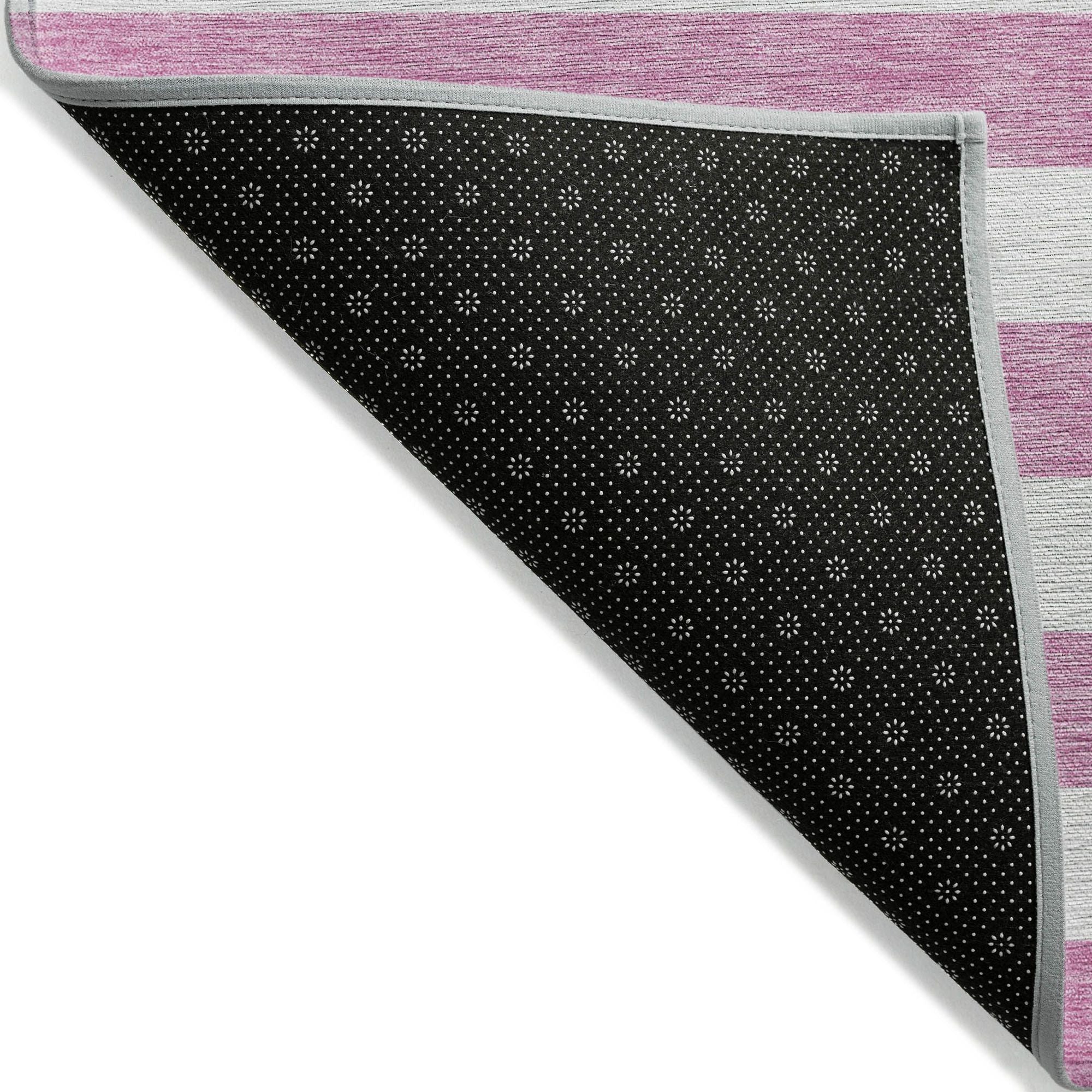 Machine Made ACN528 Pink Rugs