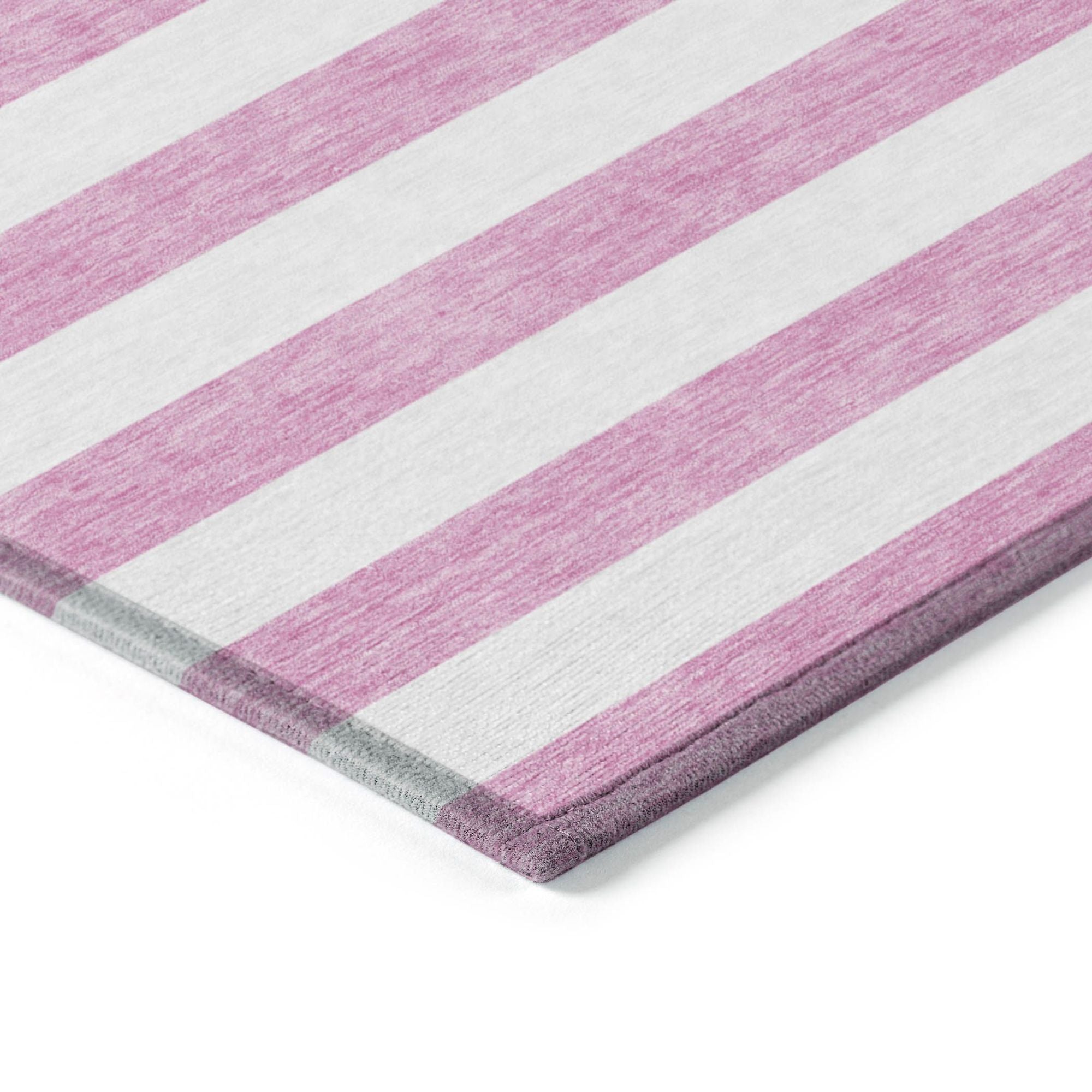 Machine Made ACN528 Pink Rugs