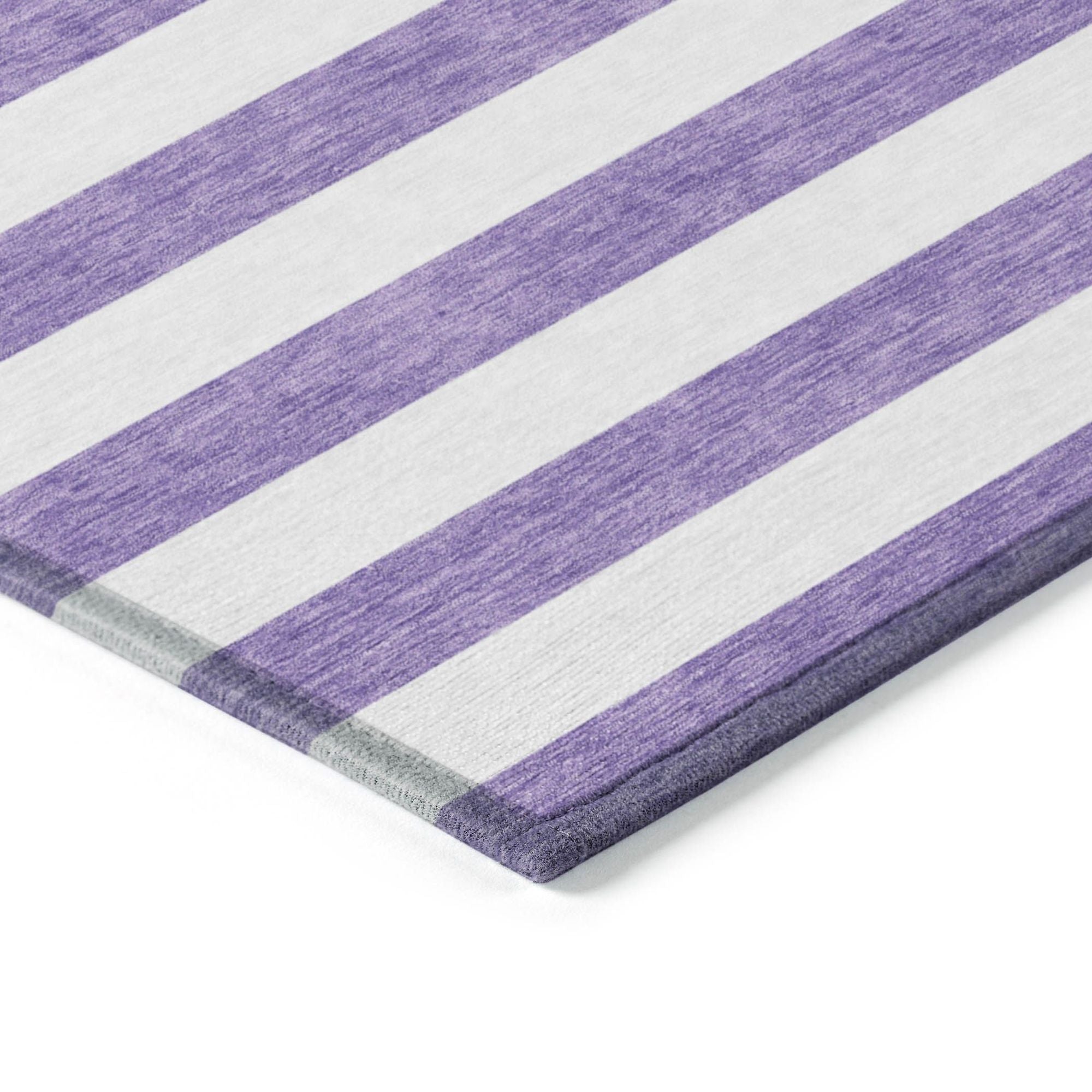 Machine Made ACN528 Purple Rugs
