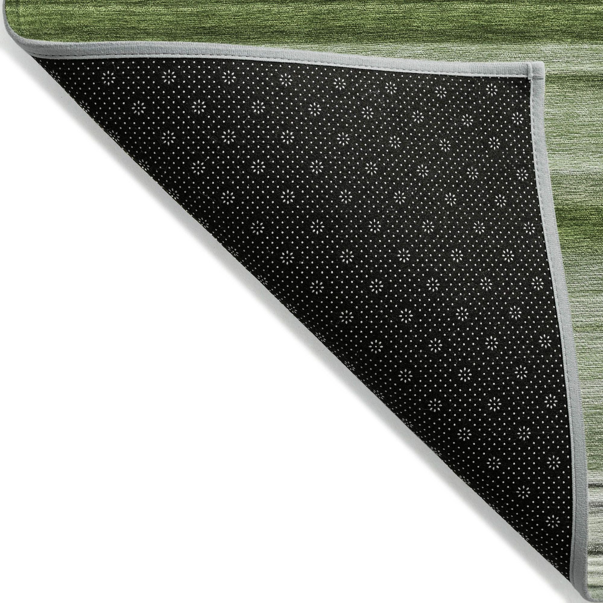 Machine Made ACN529 Aloe Green Rugs